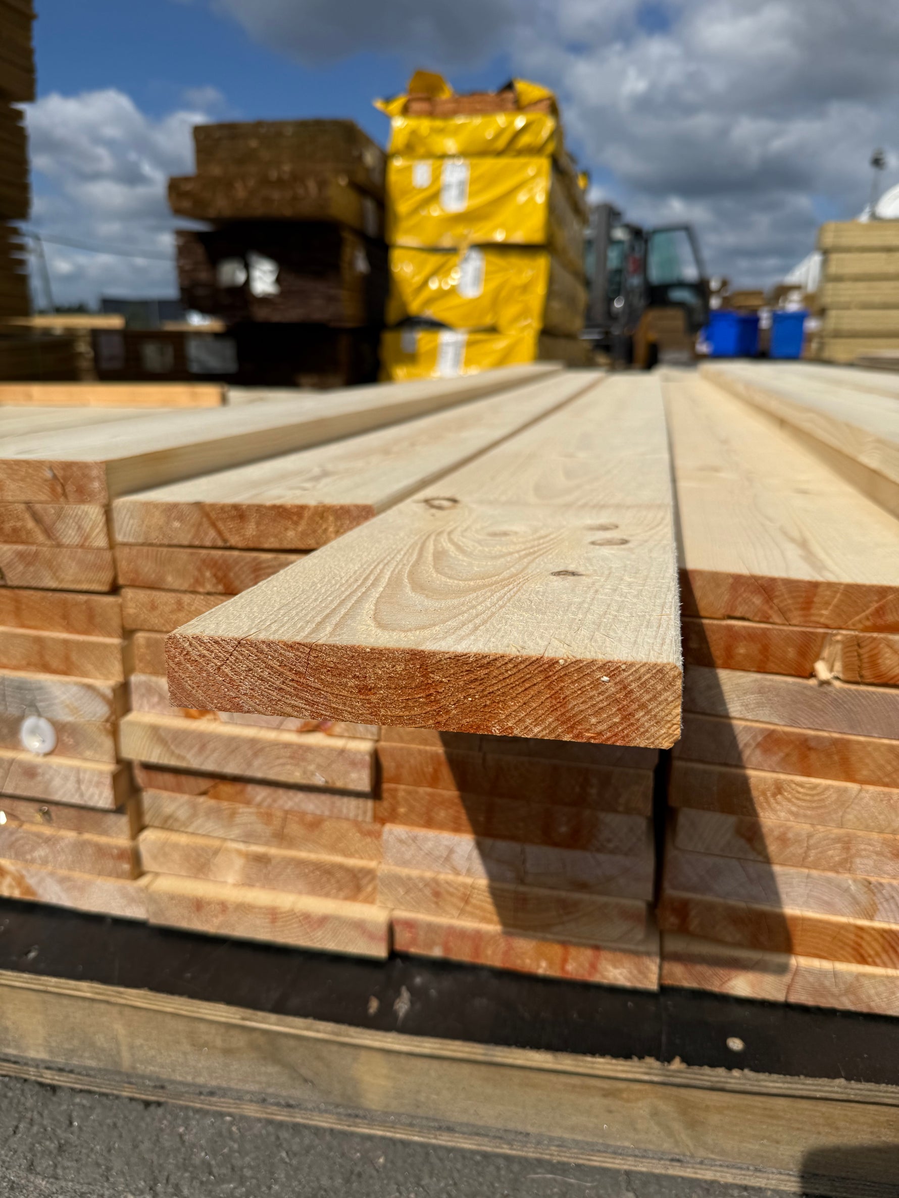 Paket Finsågade Brädor 28x170mm, 62st 3,0m