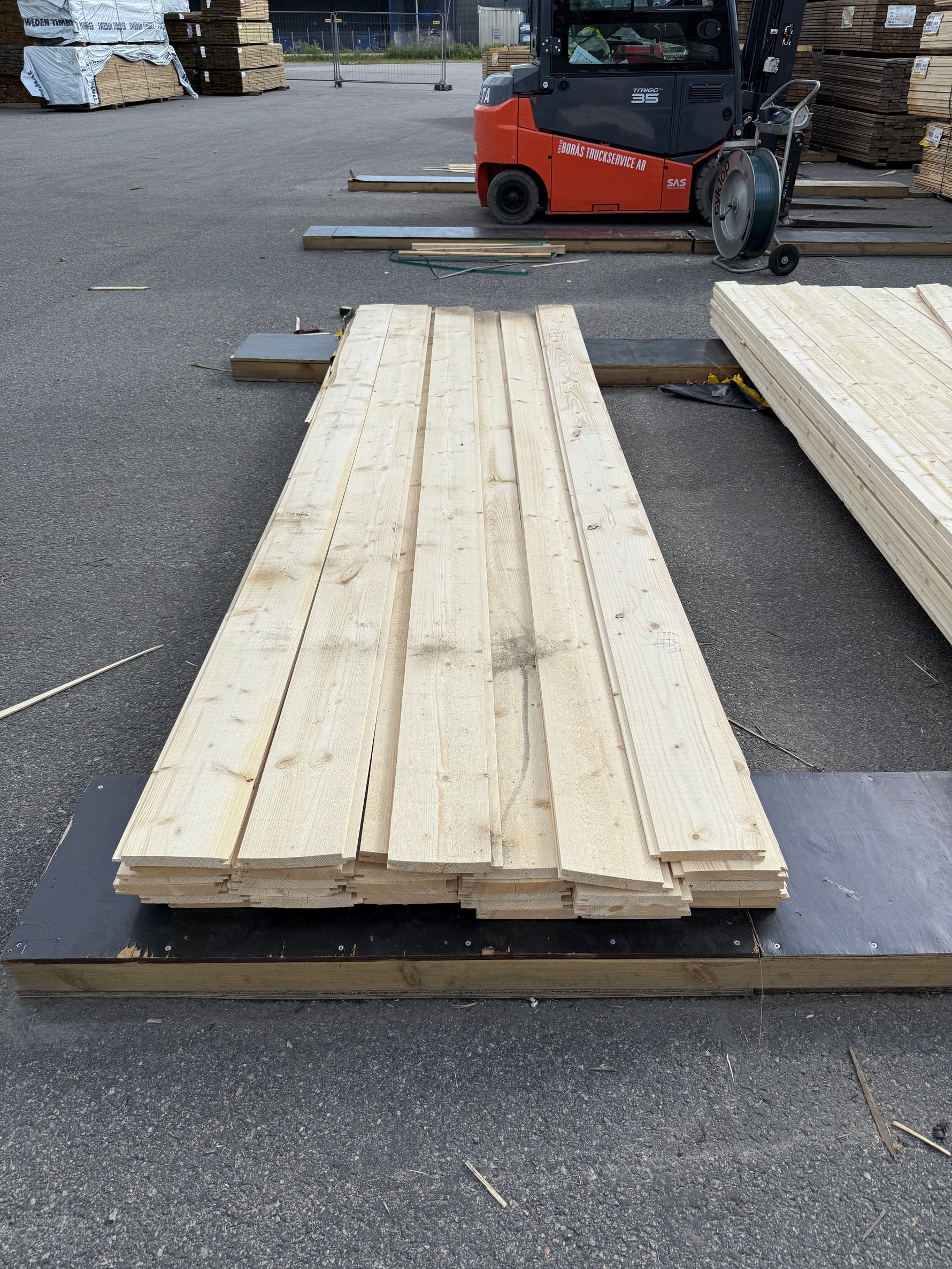 Paket Ytterpanel Spårpanel 22x170mm, 34st 3,30m (Revor)