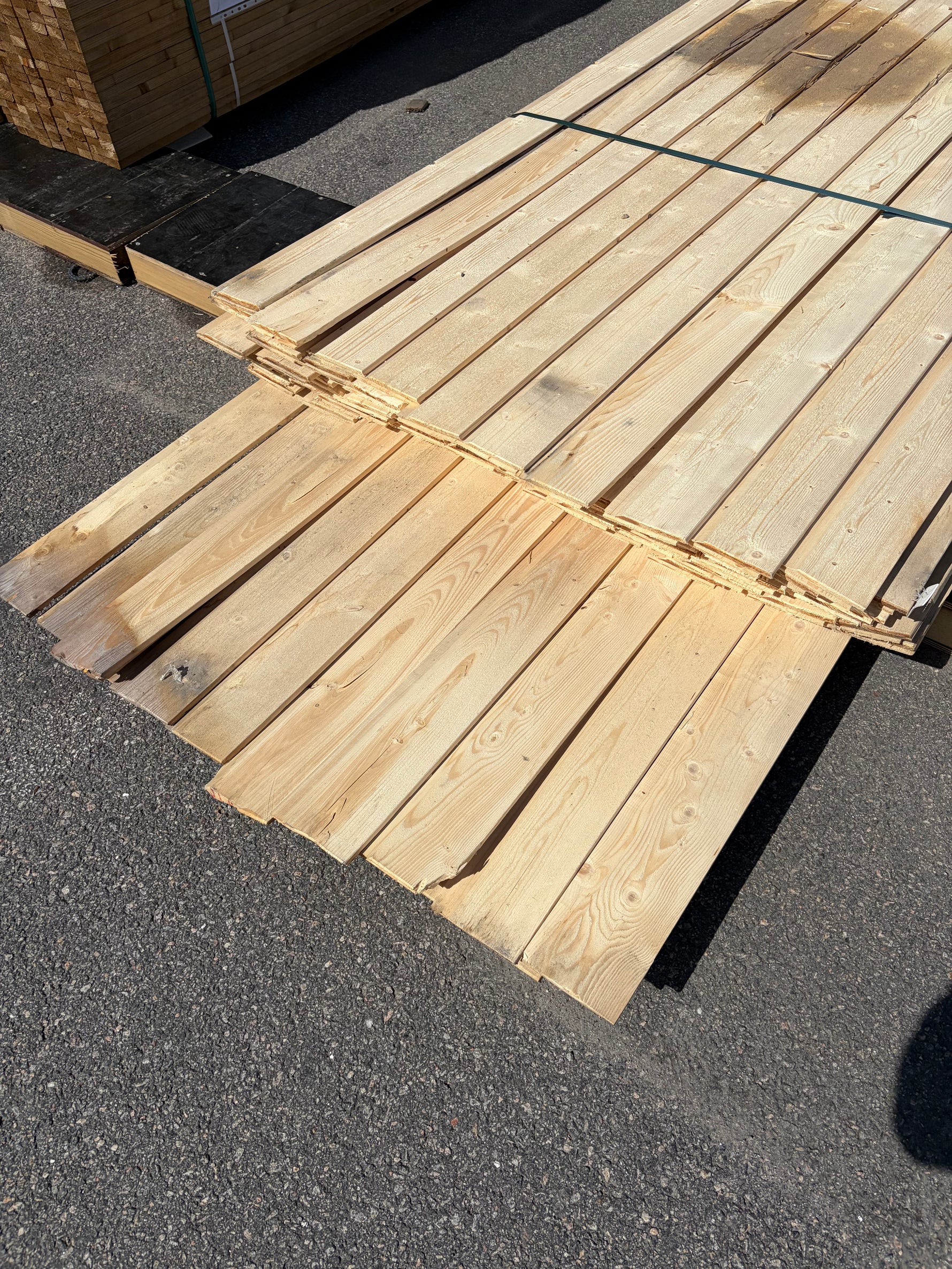 Paket Enkelfas Fals Ändspont 22x120mm, 87st 4,20–4,80m (Andra sortering)