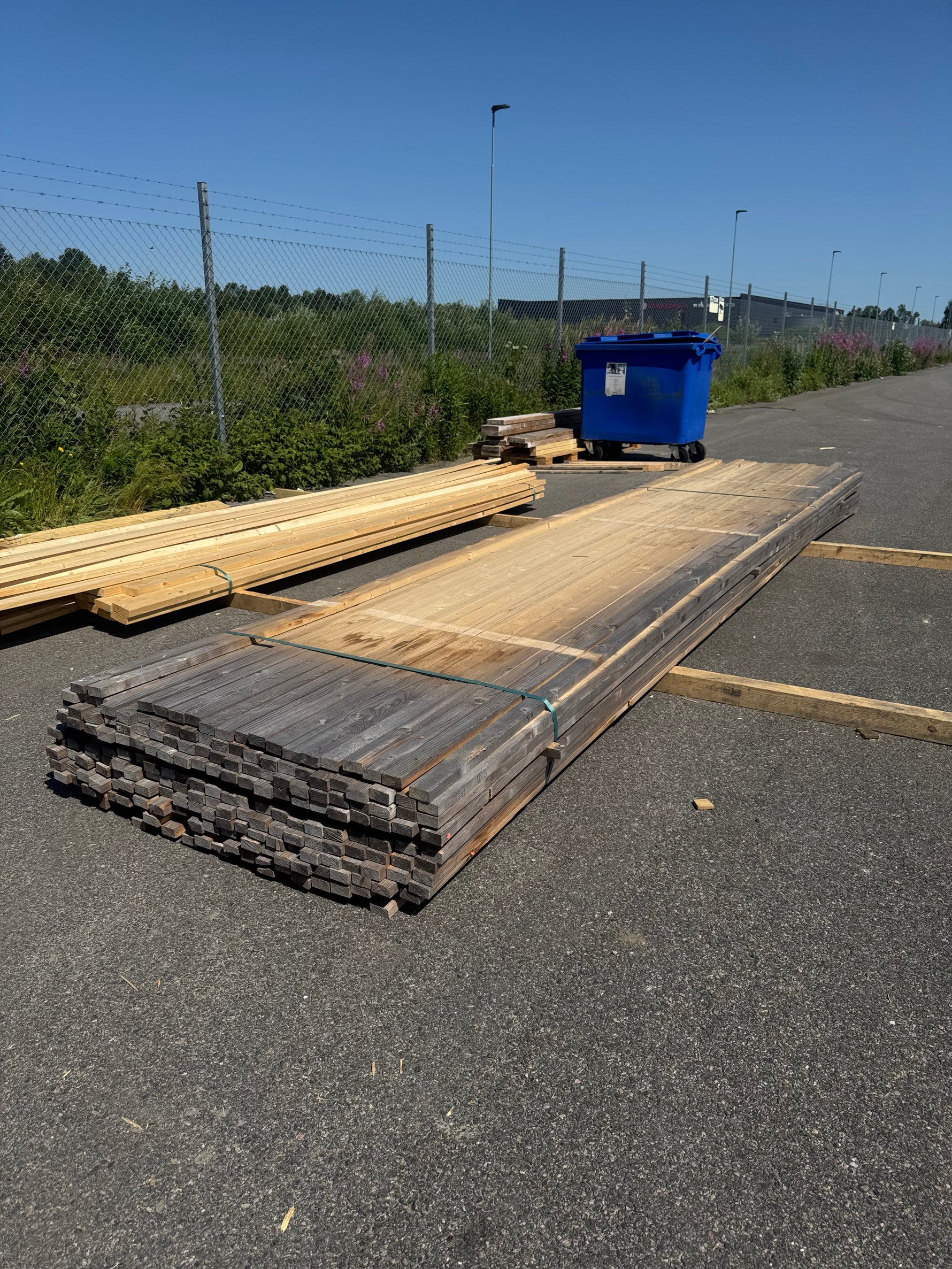 Paket Läkt 25x50 mm, 190 st 5,40 m Vattenskadat