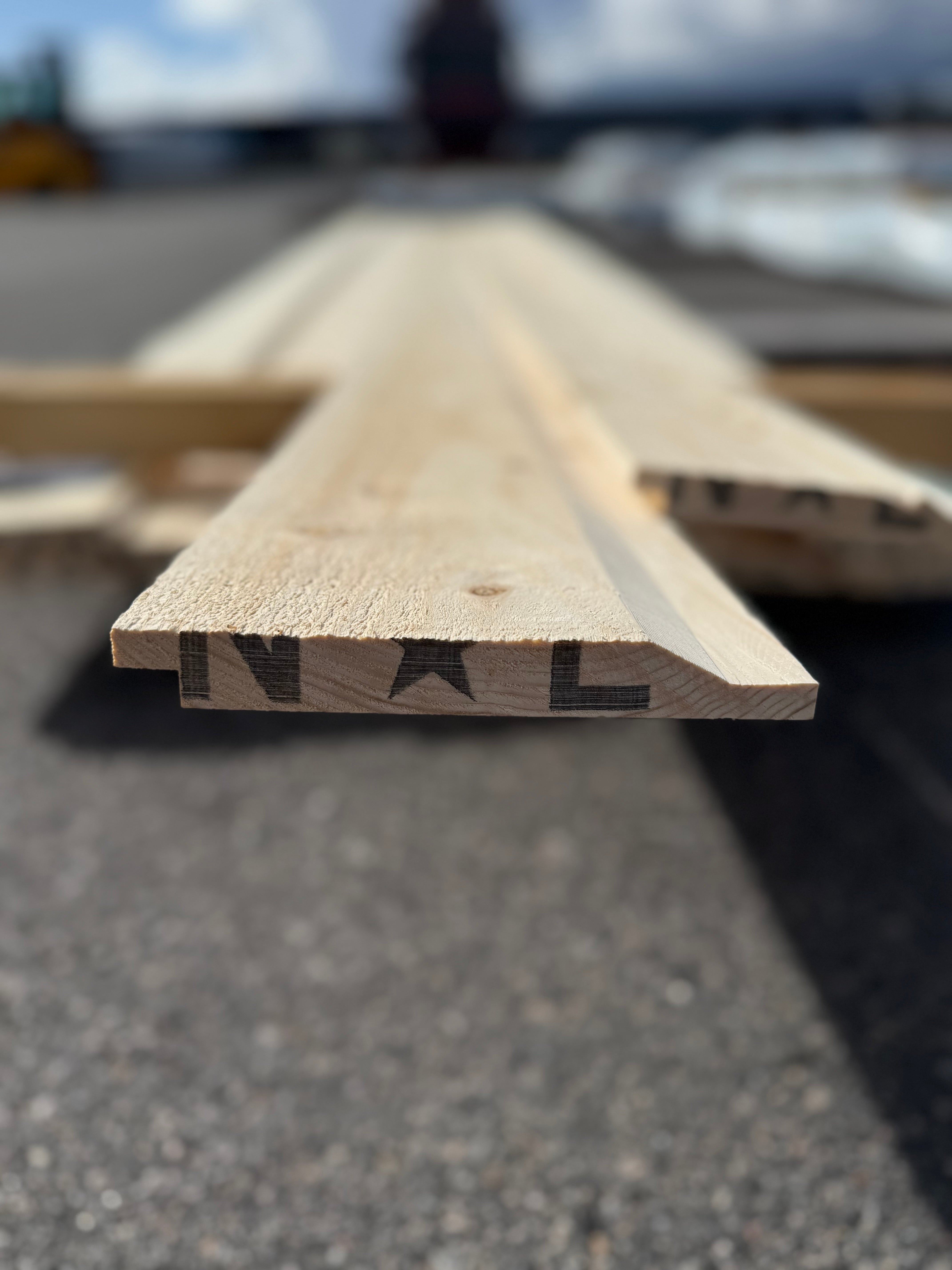 Paket Norgepanel 21x170mm 5.10m 14st