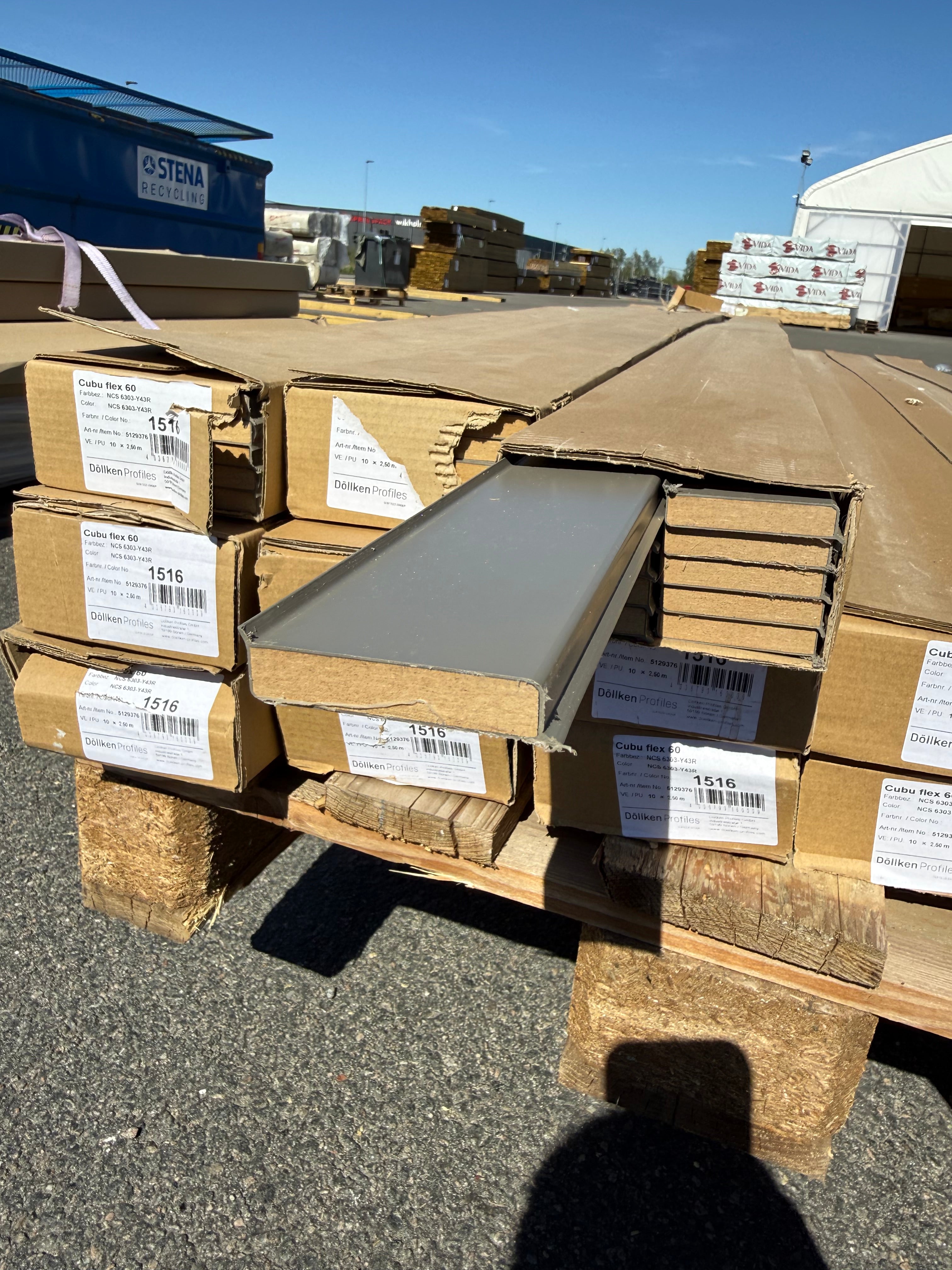 Parti- (Sockel Cubu Flex 60) - 160st 2.50m, 12x56mm