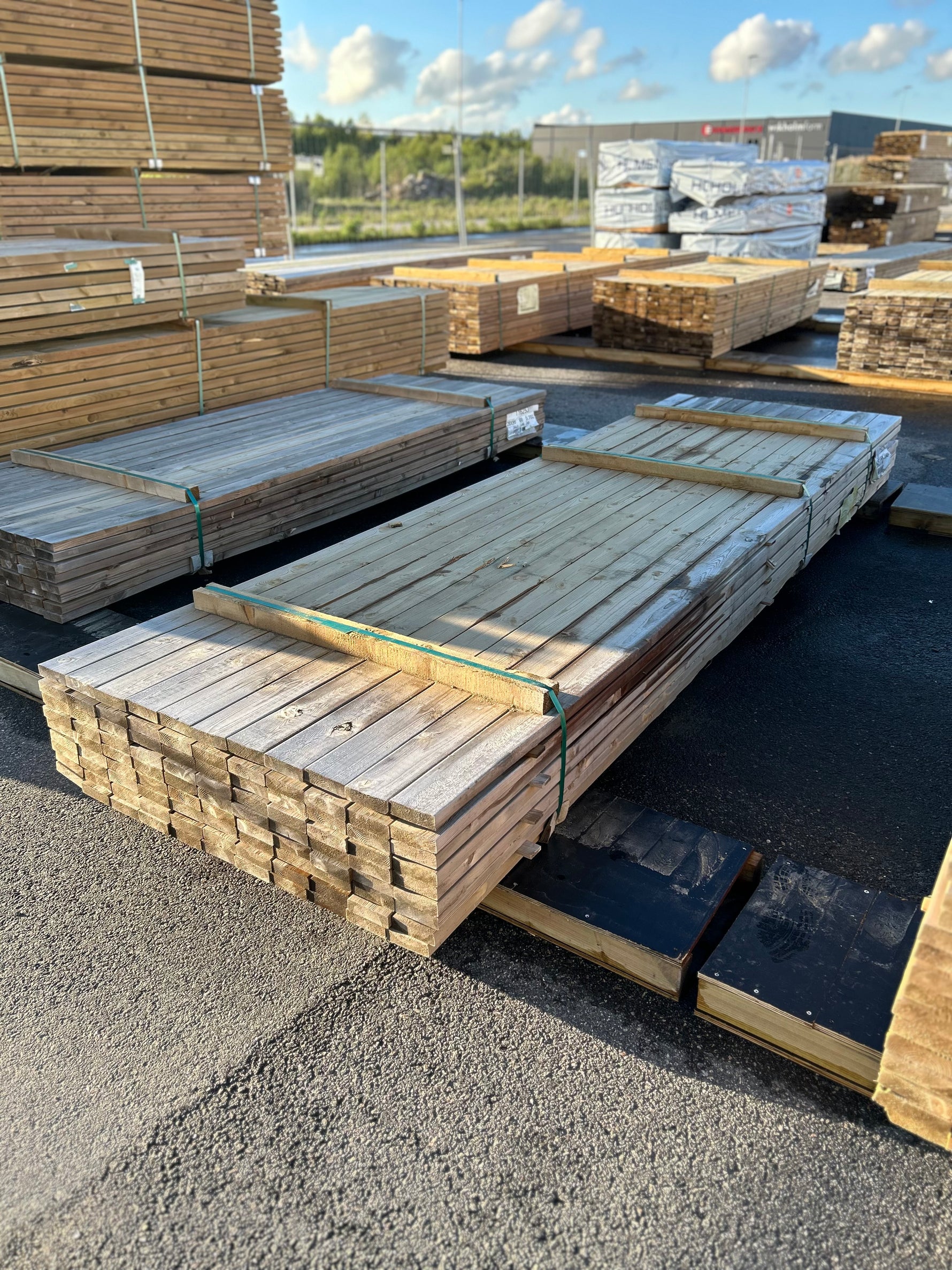 Paket Tryckimpregnerad Trall 28x95mm, 99st 3.60m