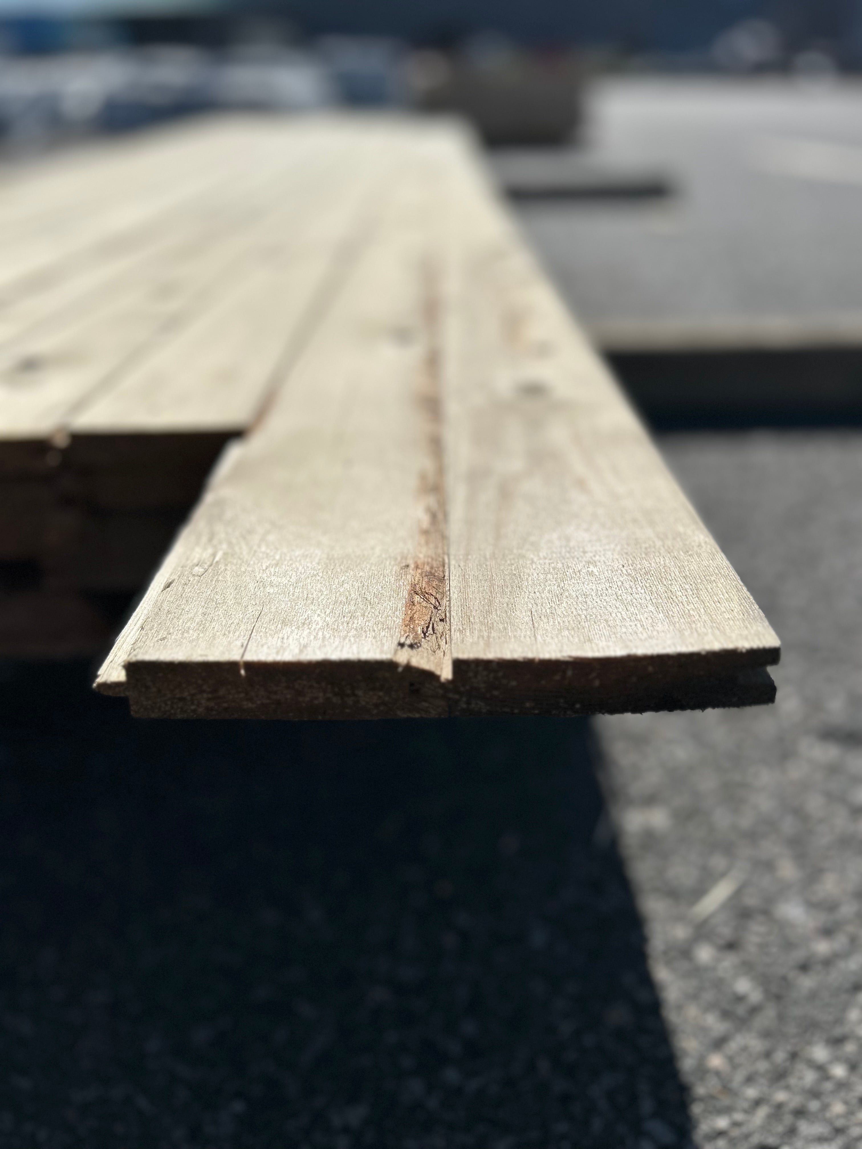 Paket Råspont 20x100mm 65st 3.60–4.20m – Andra sortering