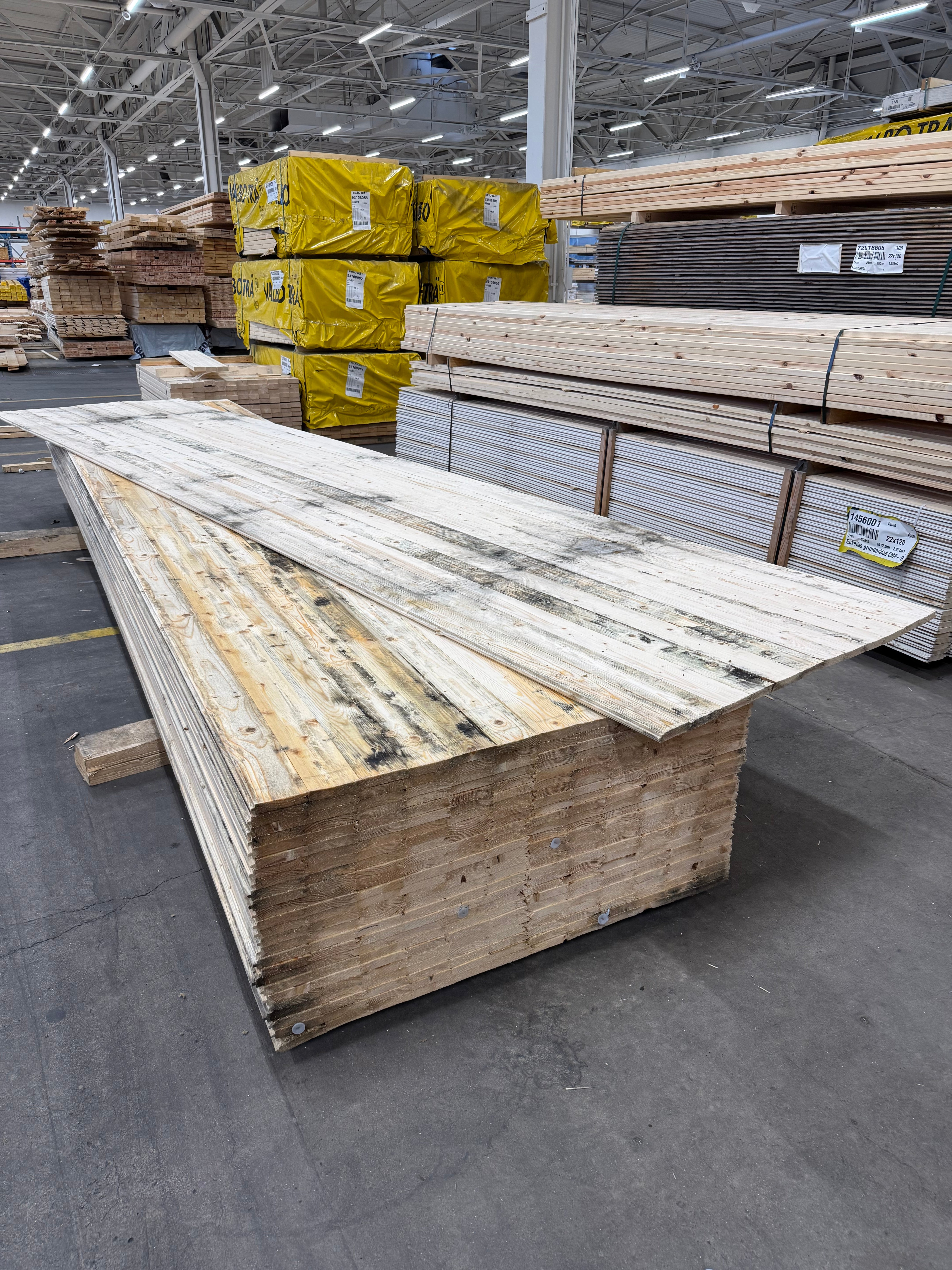 Paket Råspontluckor 20mm- 5.40m 52st (Mögligt)