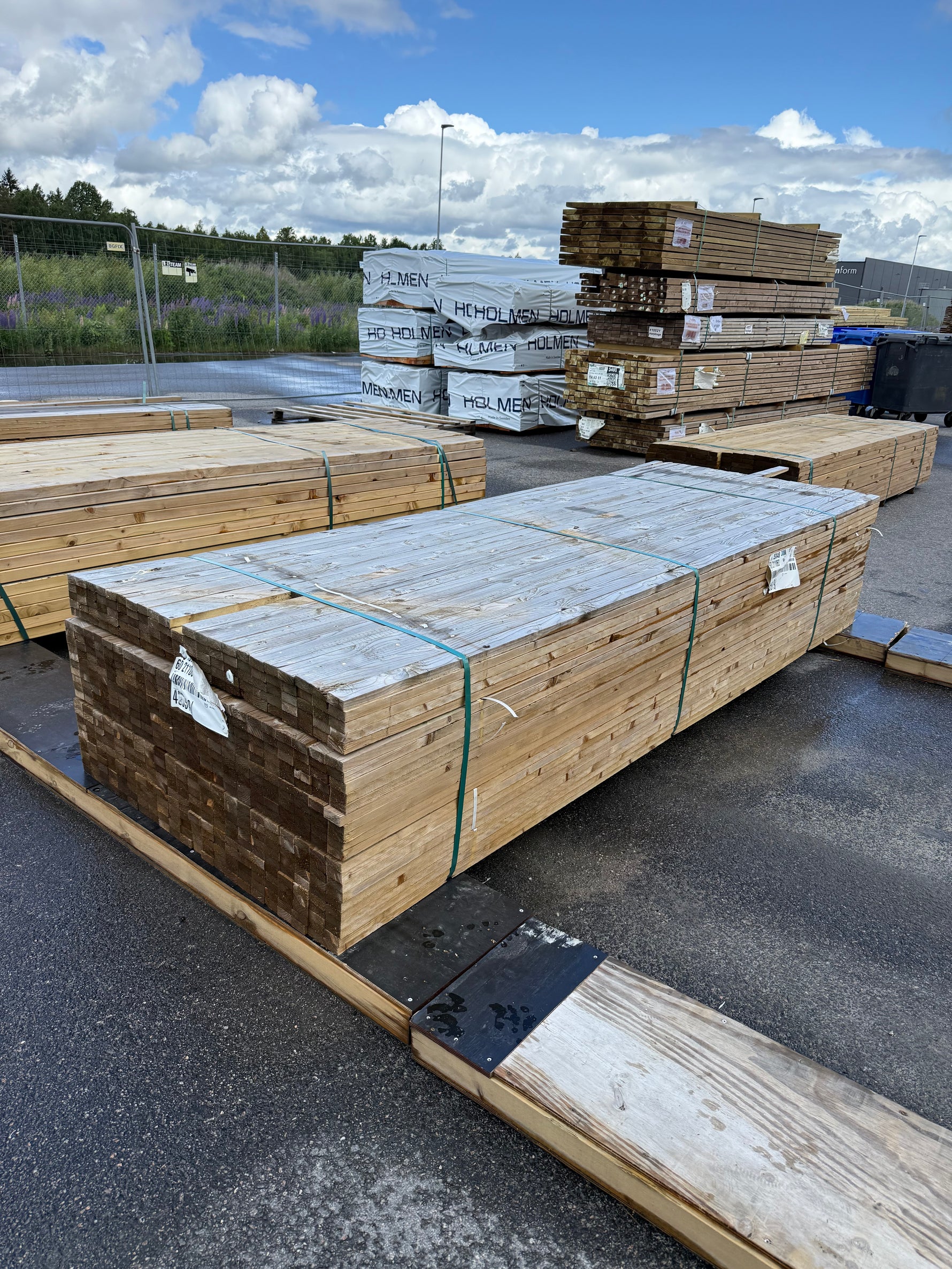 Paket Tryckimpregnerad Läkt 21,5x48mm, 550st 3,00m