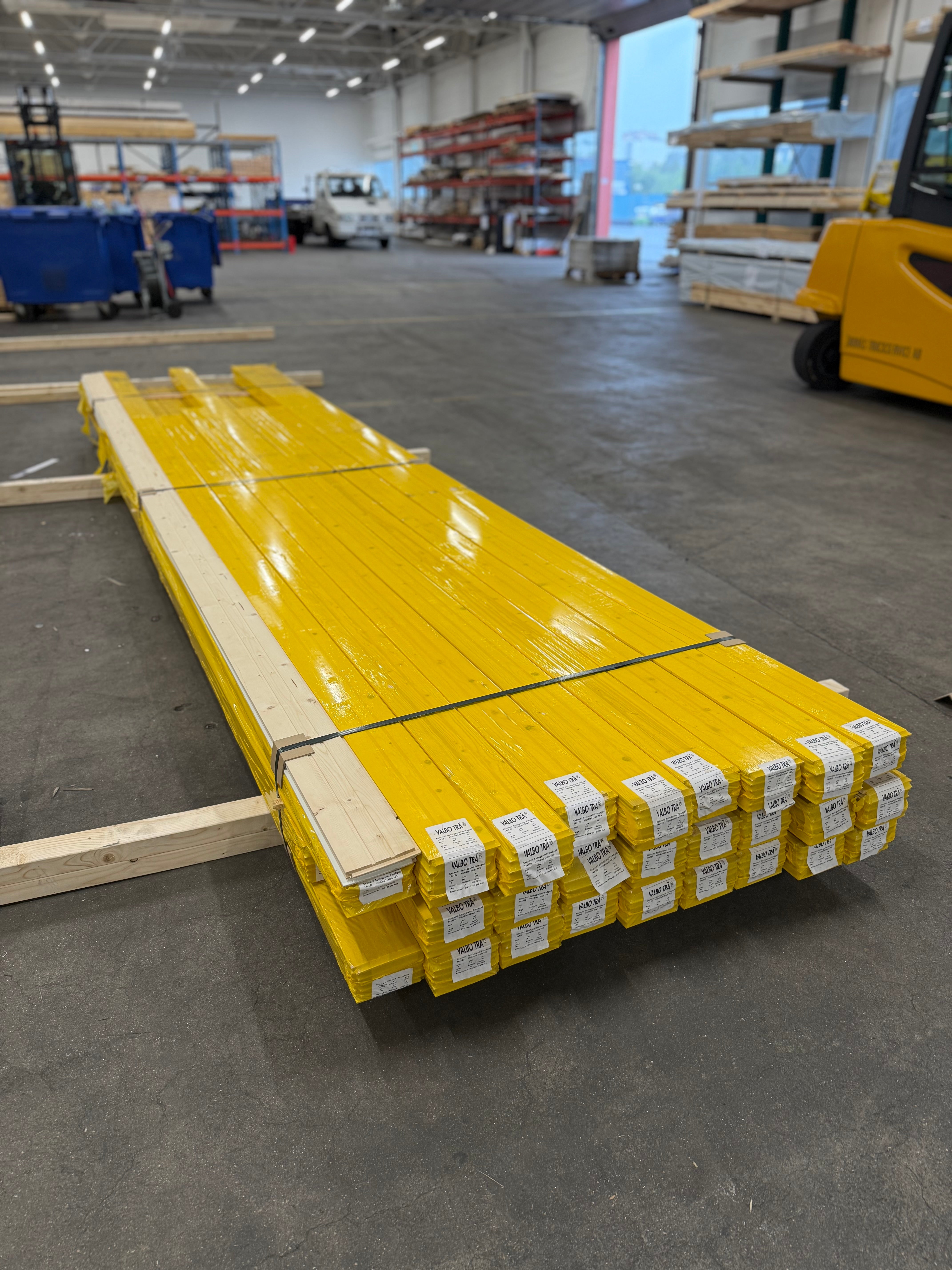 Paket Innerpanel Springpanel Finsågad 14x120mm 162st Vit