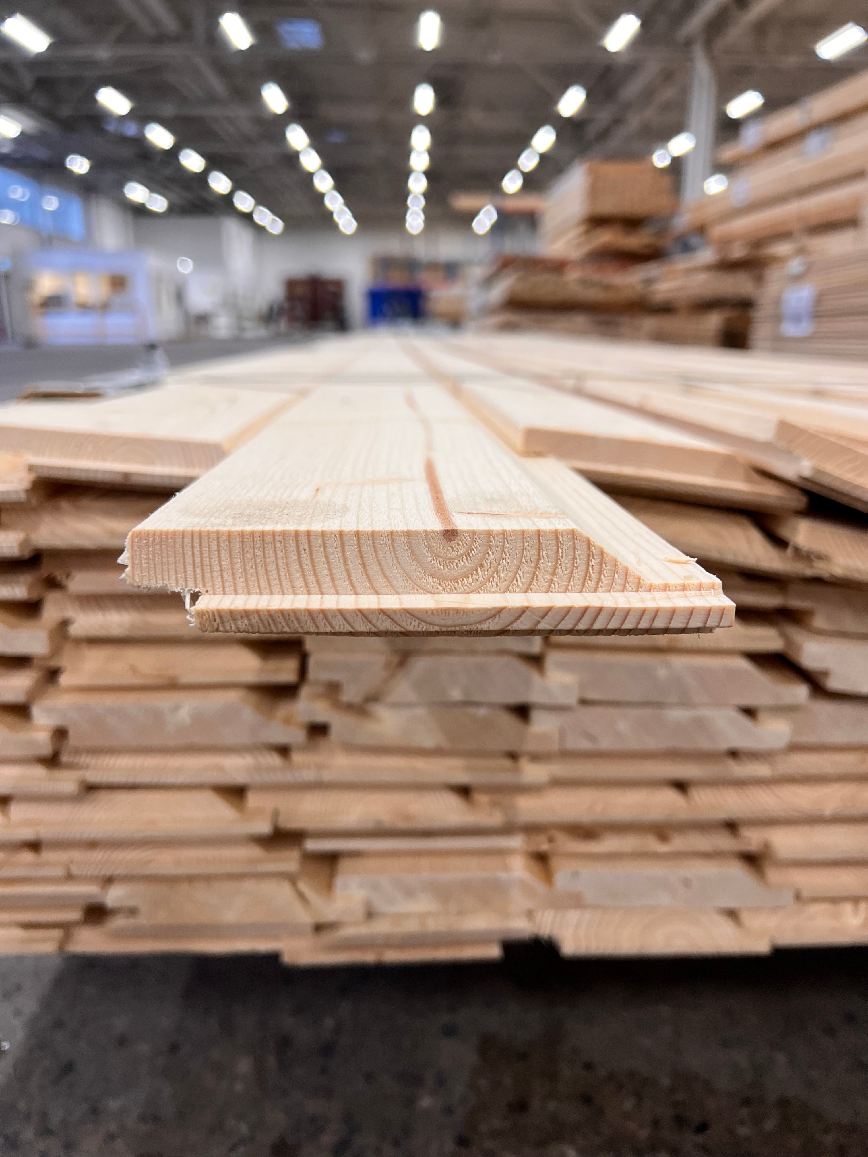 Paket enkelfas fals ändspont 22x120mm, 120st 4,80m (B-Sortering)