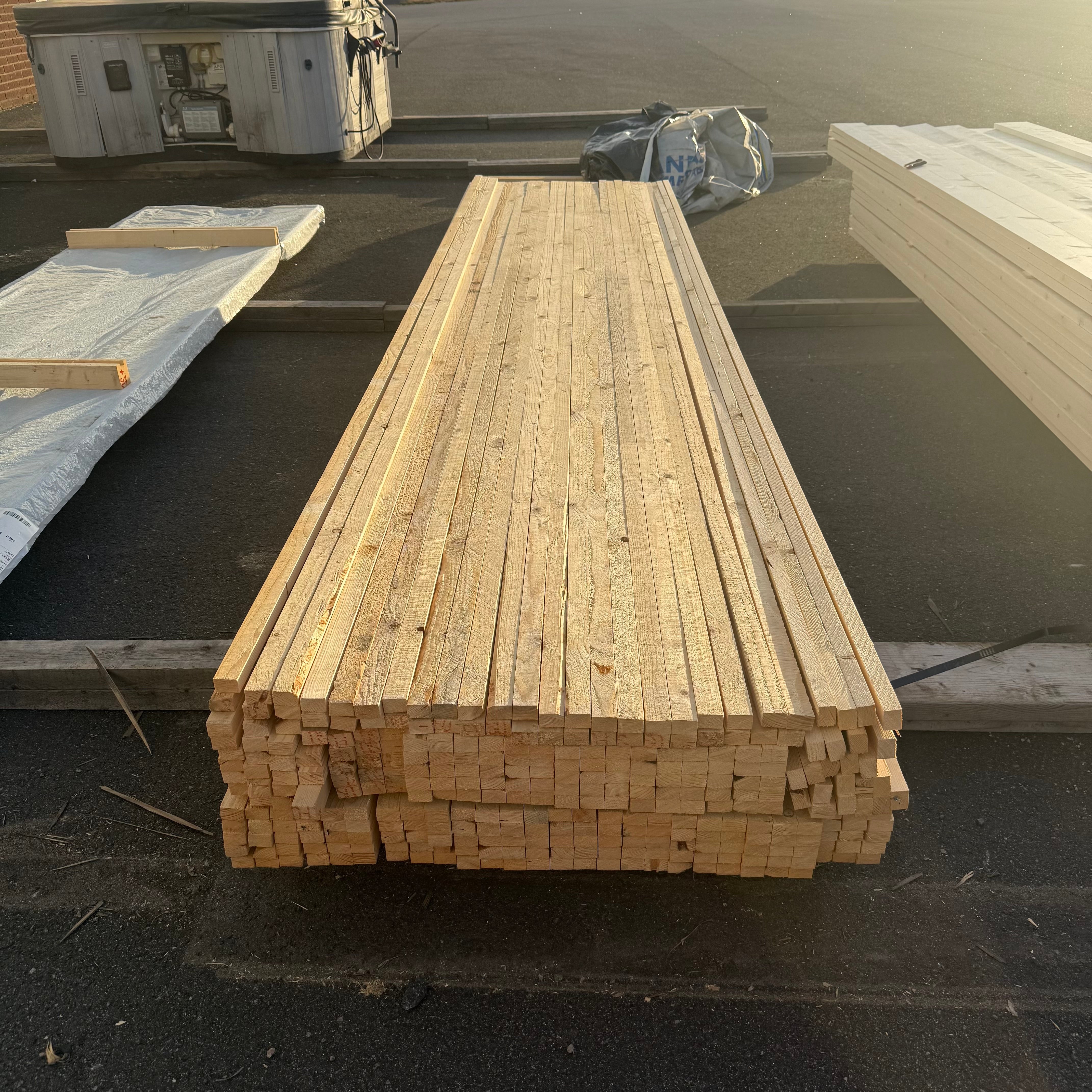Paket Läkt 25x38mm – 351 st 3,90 m&nbsp;