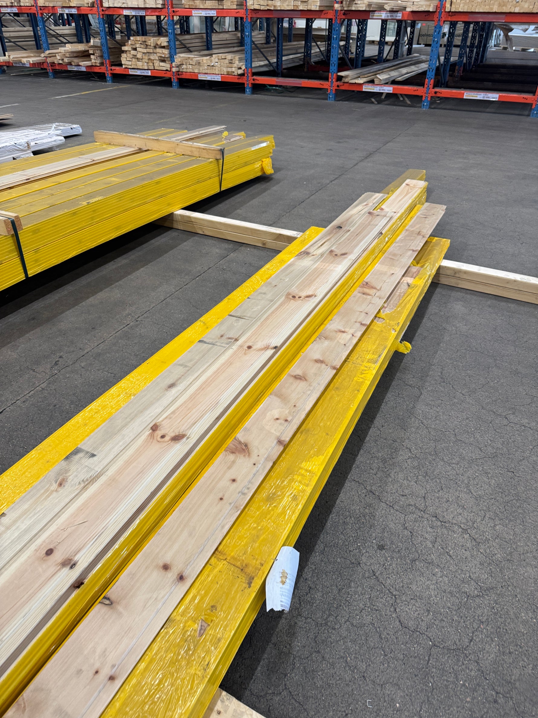 Paket Spårpanel 13x120 mm – 30 st Blandade längder