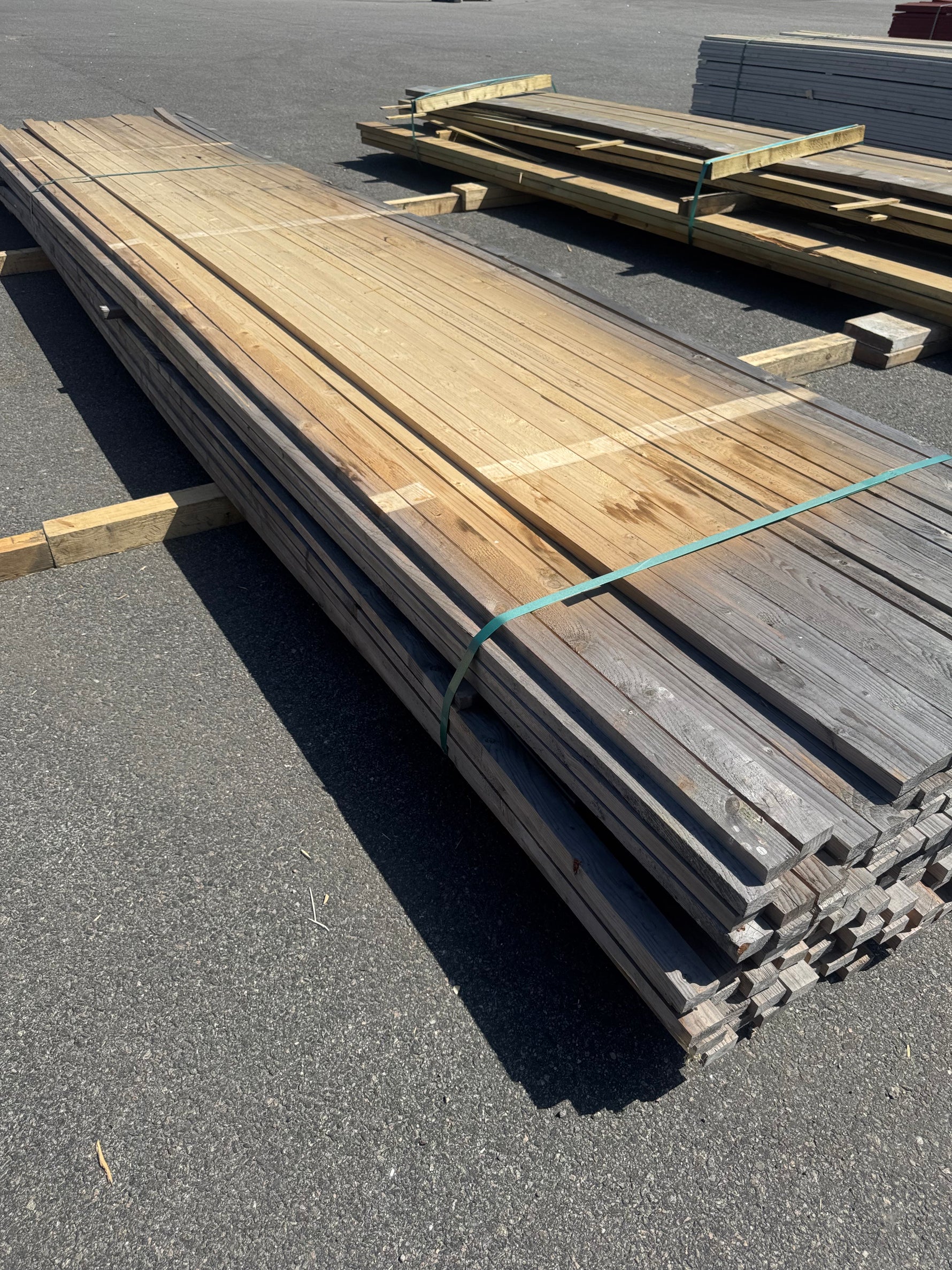 Paket Läkt 25x50 mm, 190 st 5,40 m Vattenskadat