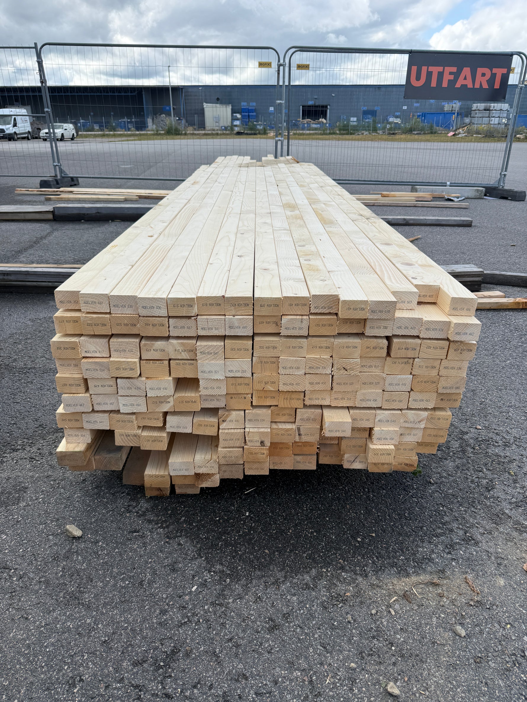 Paket Reglar 48x68mm (3,80-5,70m) 150st Gran