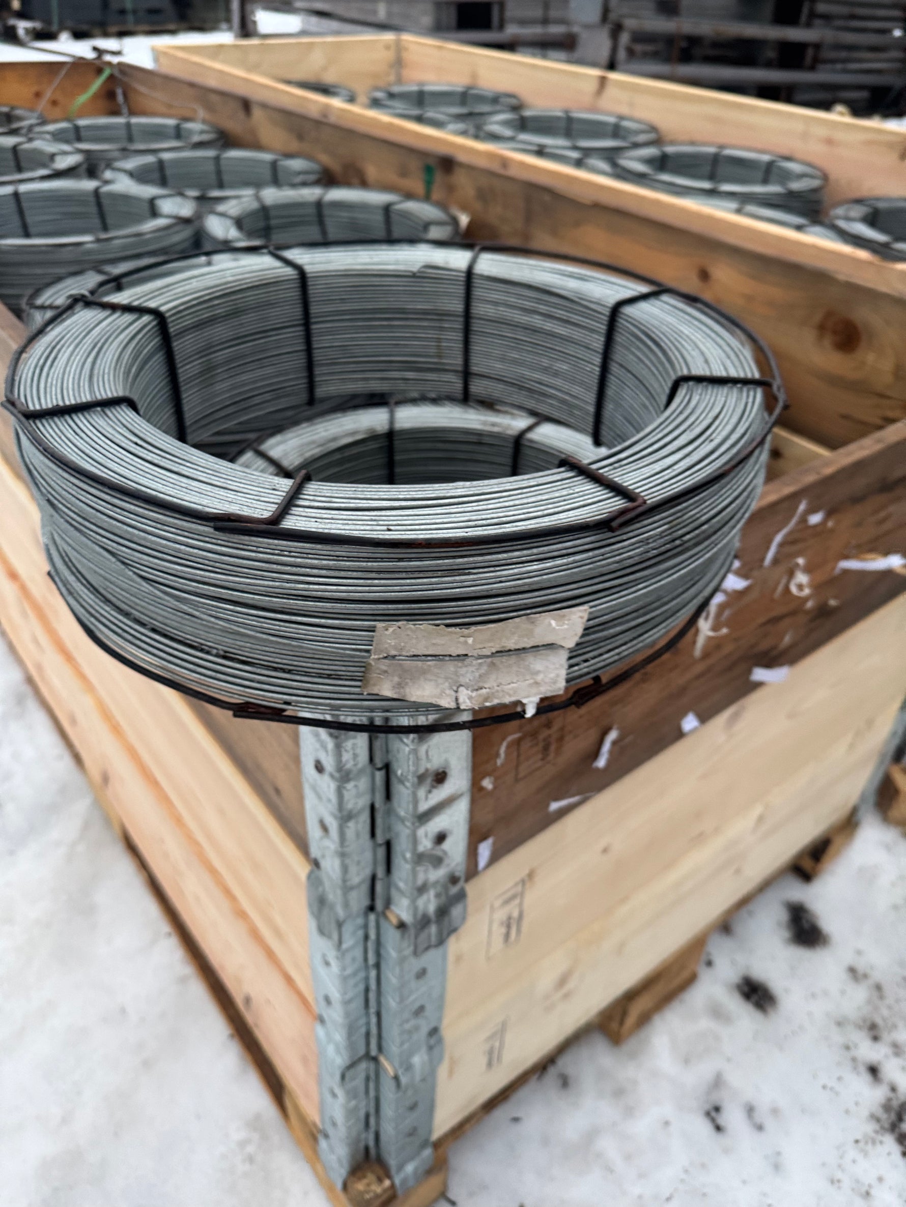 Ståltråd Galvad 2,5 mm – 650 m rulle - Spirec