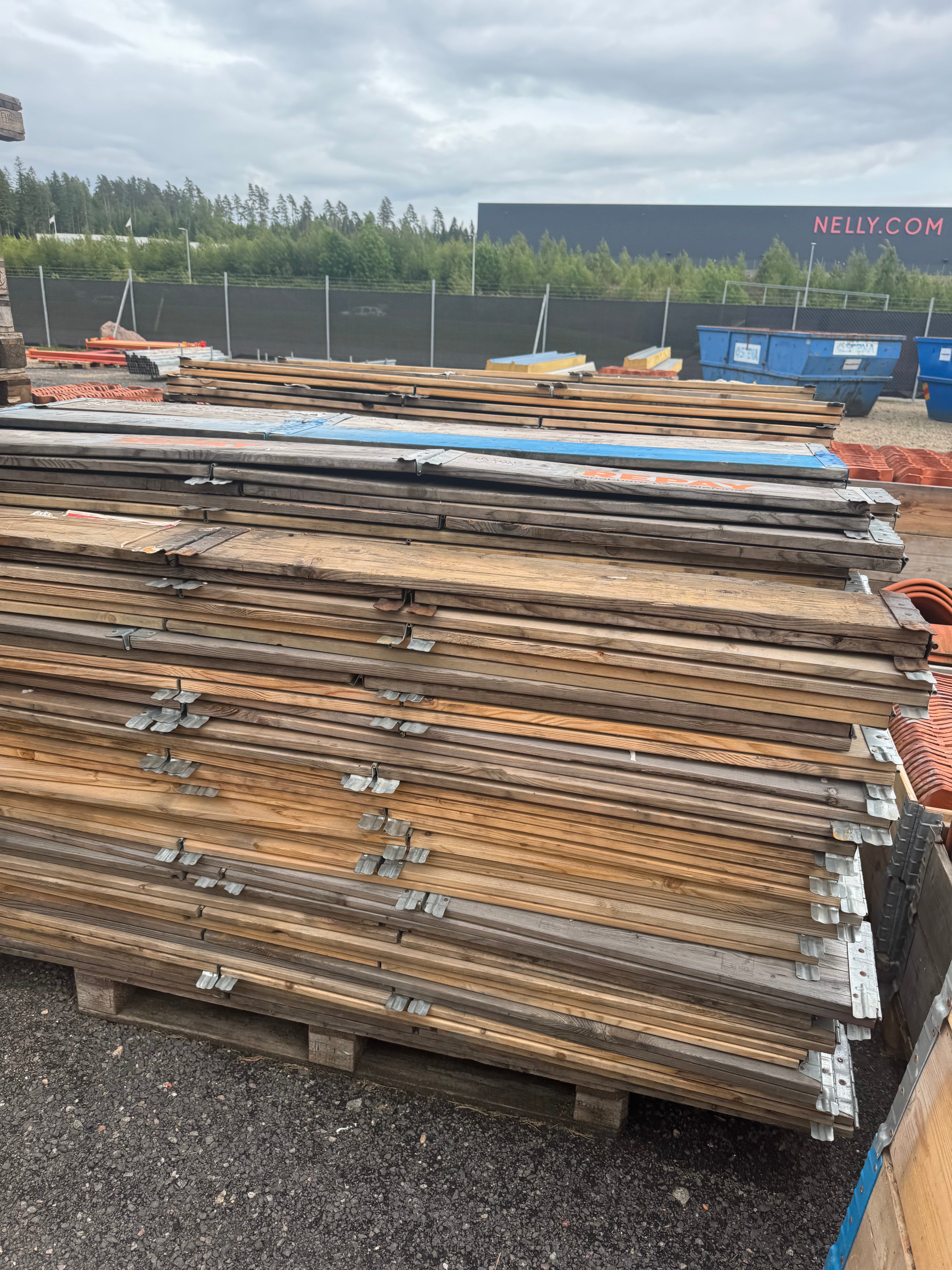 Pallkrage Begagnad