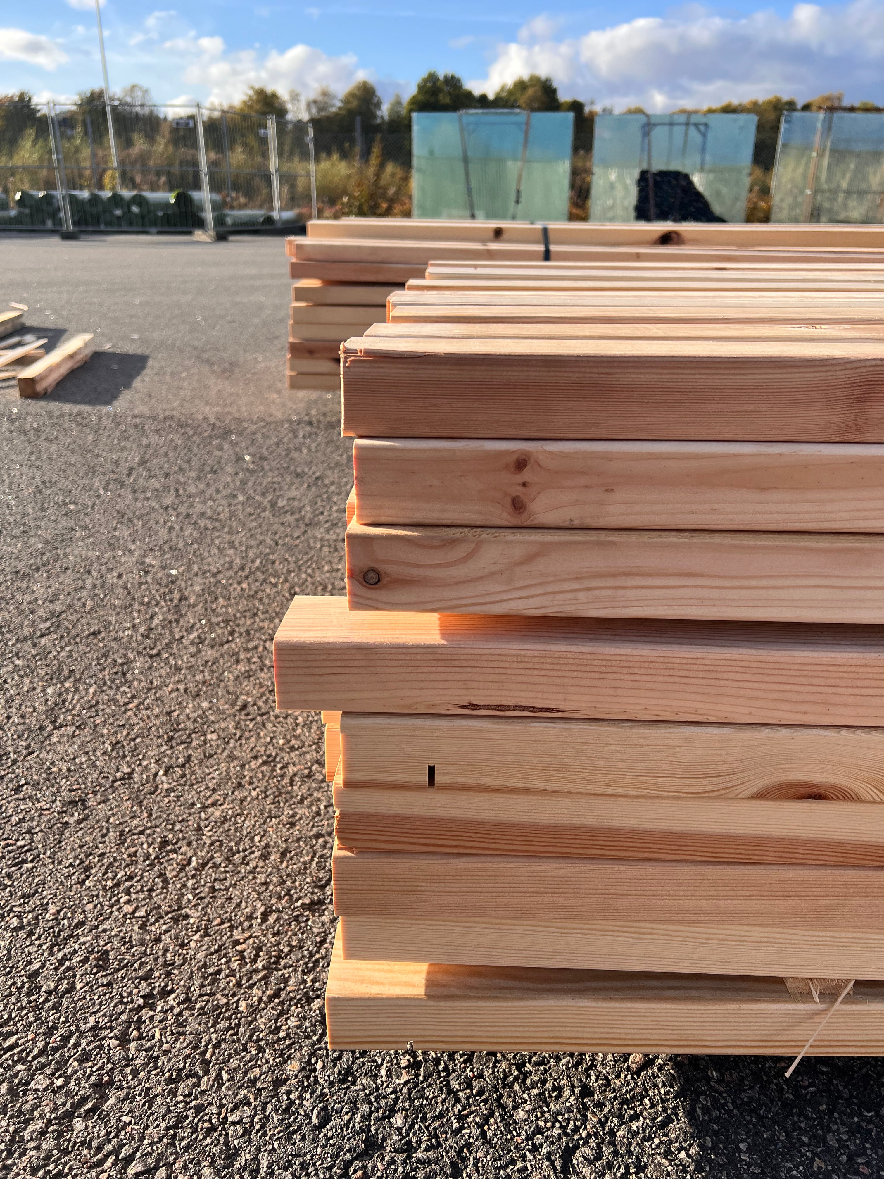 Paket Reglar 45x70 – 125 st (5,10 m, Furu)