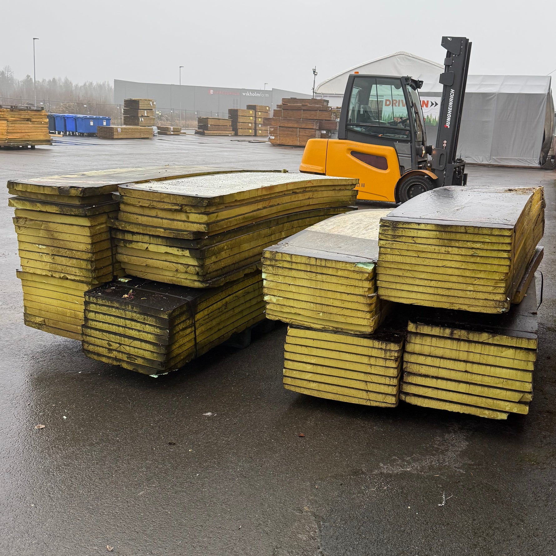Paket PIR isolering, 76st- 600x2400mm (fallskivor) - Spirec