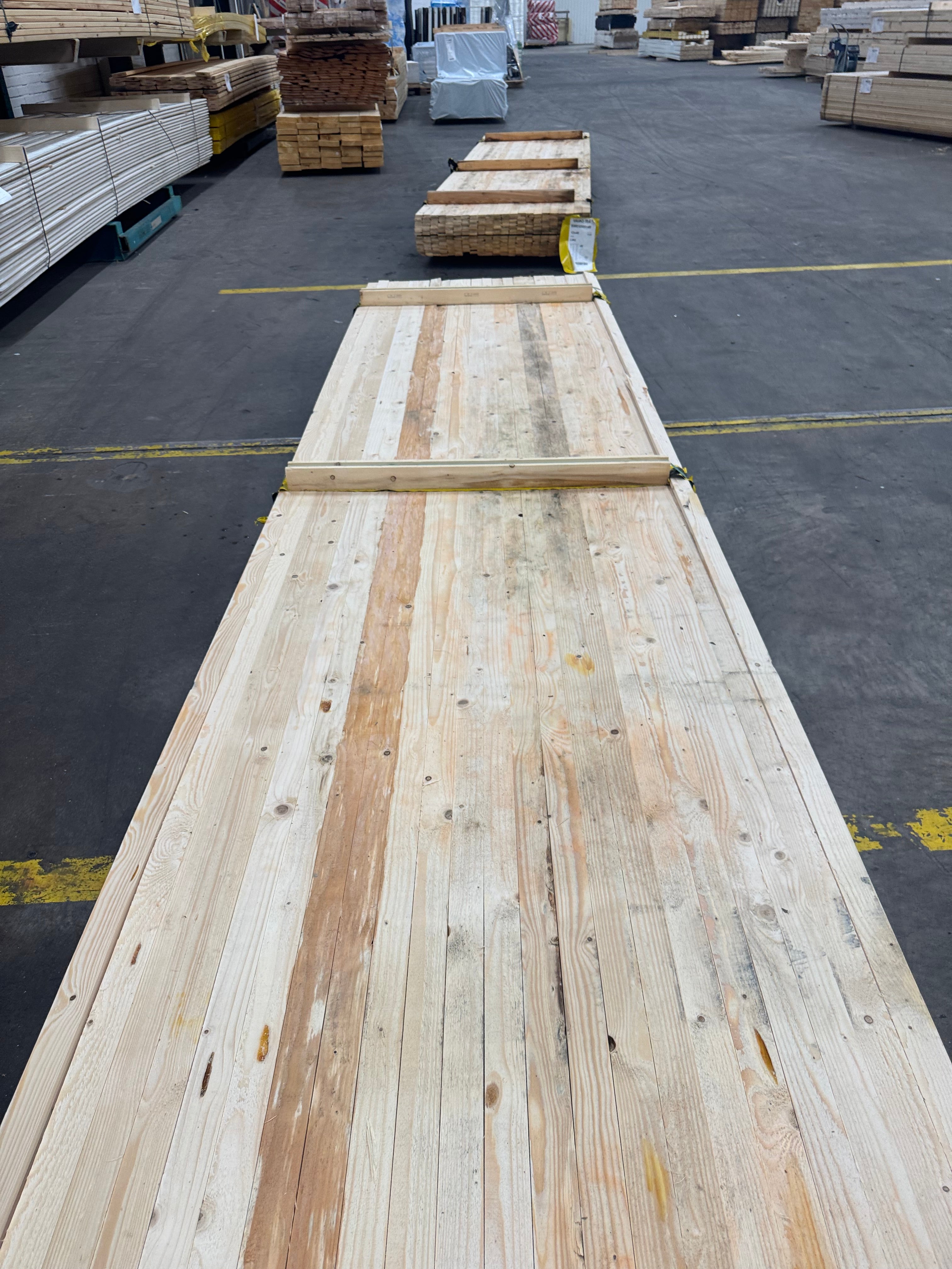 Paket Läkt 12x48mm – 440 st (4,80 m, Obehandlad Gran, Vattenskadad/Utsorterad)