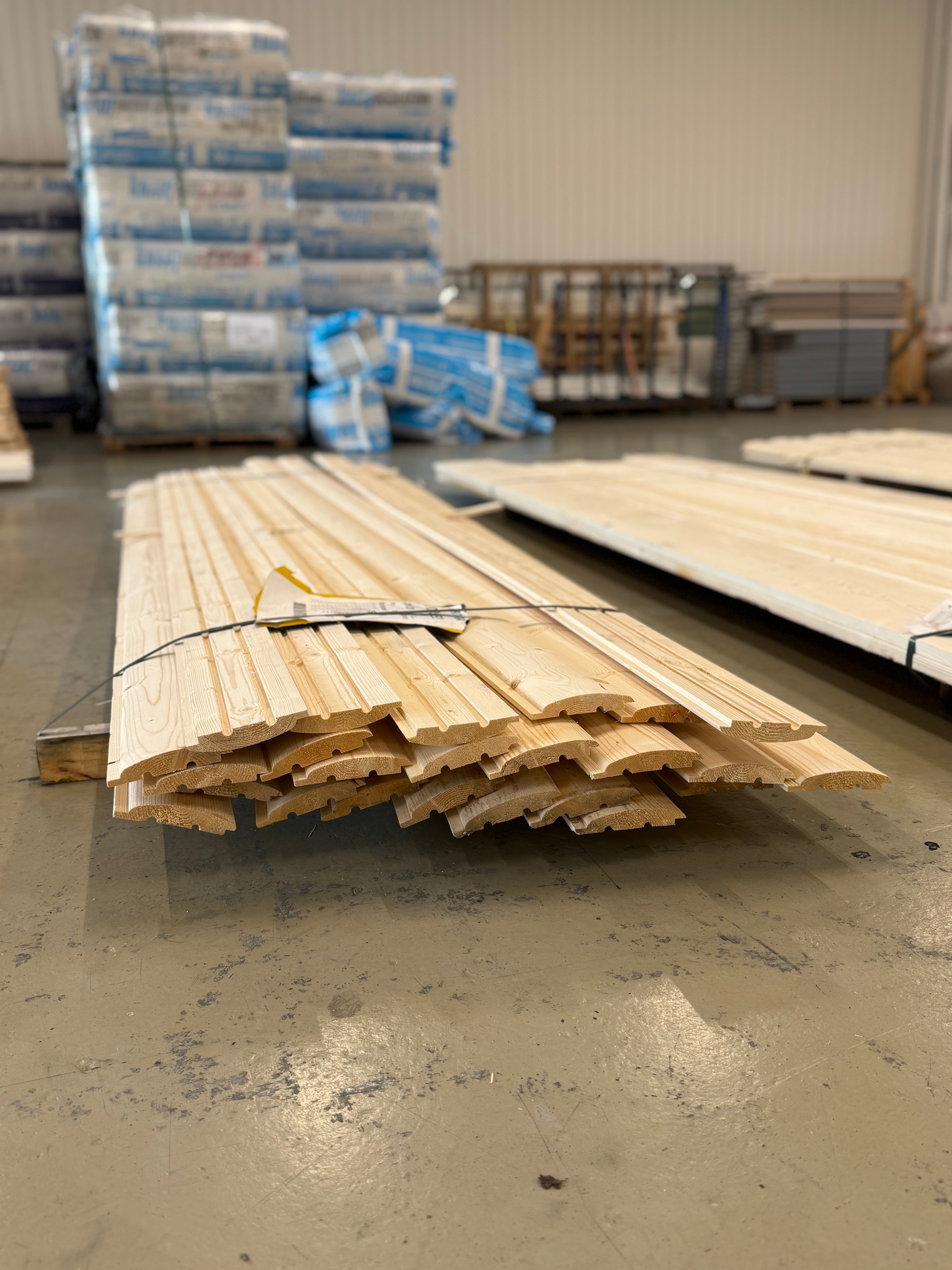 Paket Ytterpanel Stockpanel 22x120mm 24st 3.60m
