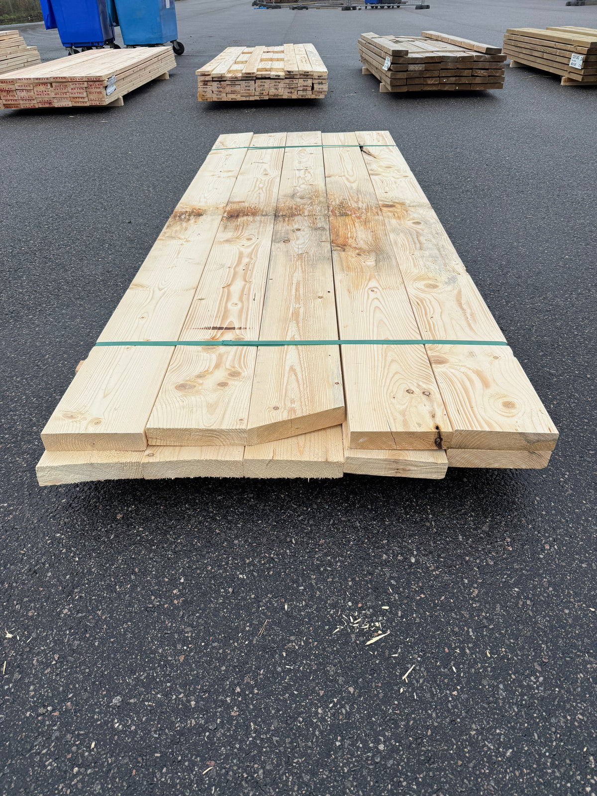 Paket Reglar 45x195mm Gran 2,70m – 10st (Fuktskada)