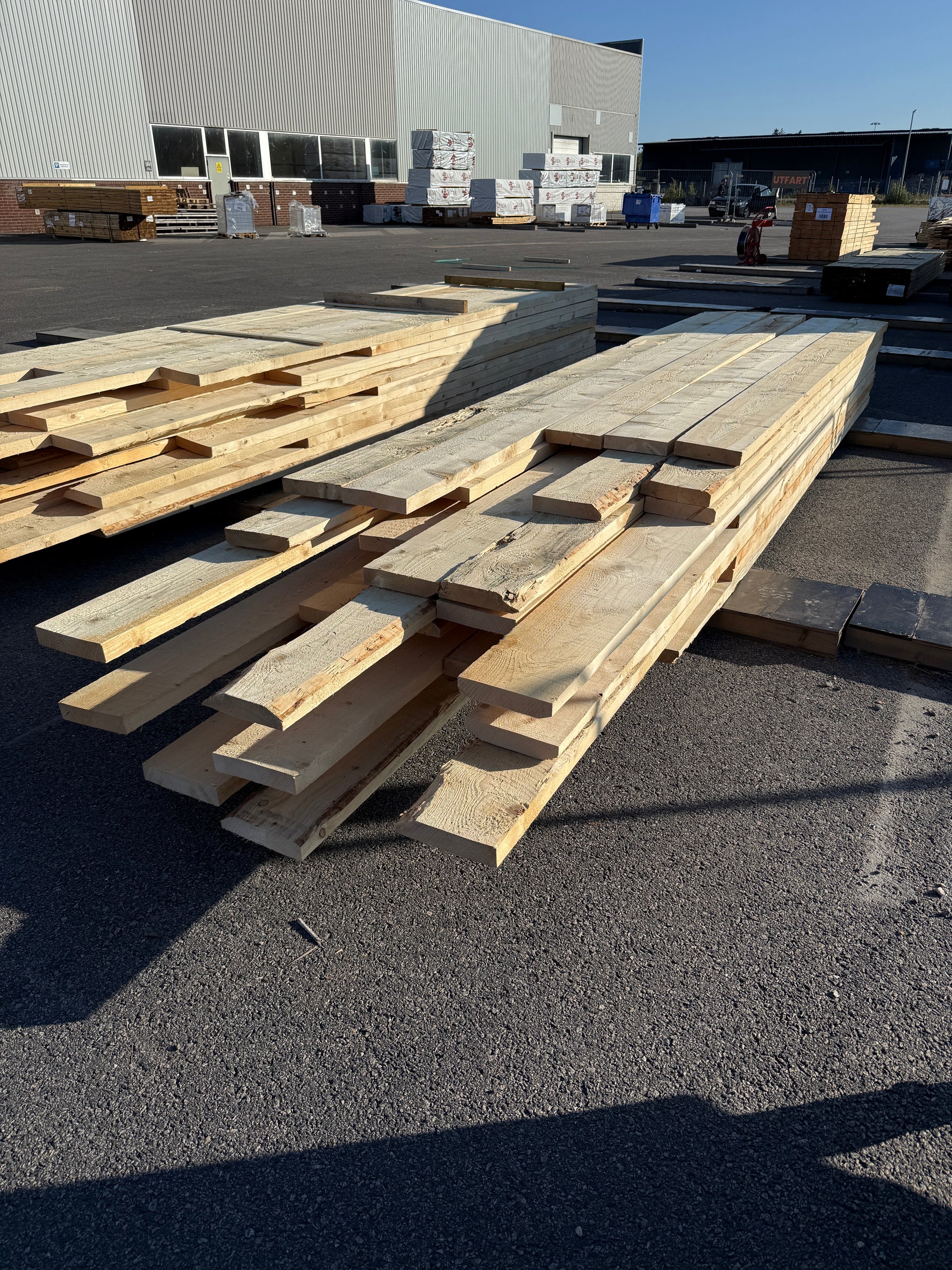 Paket Ohyvlade Reglar 47x225mm 50st (3.60-5.40m)