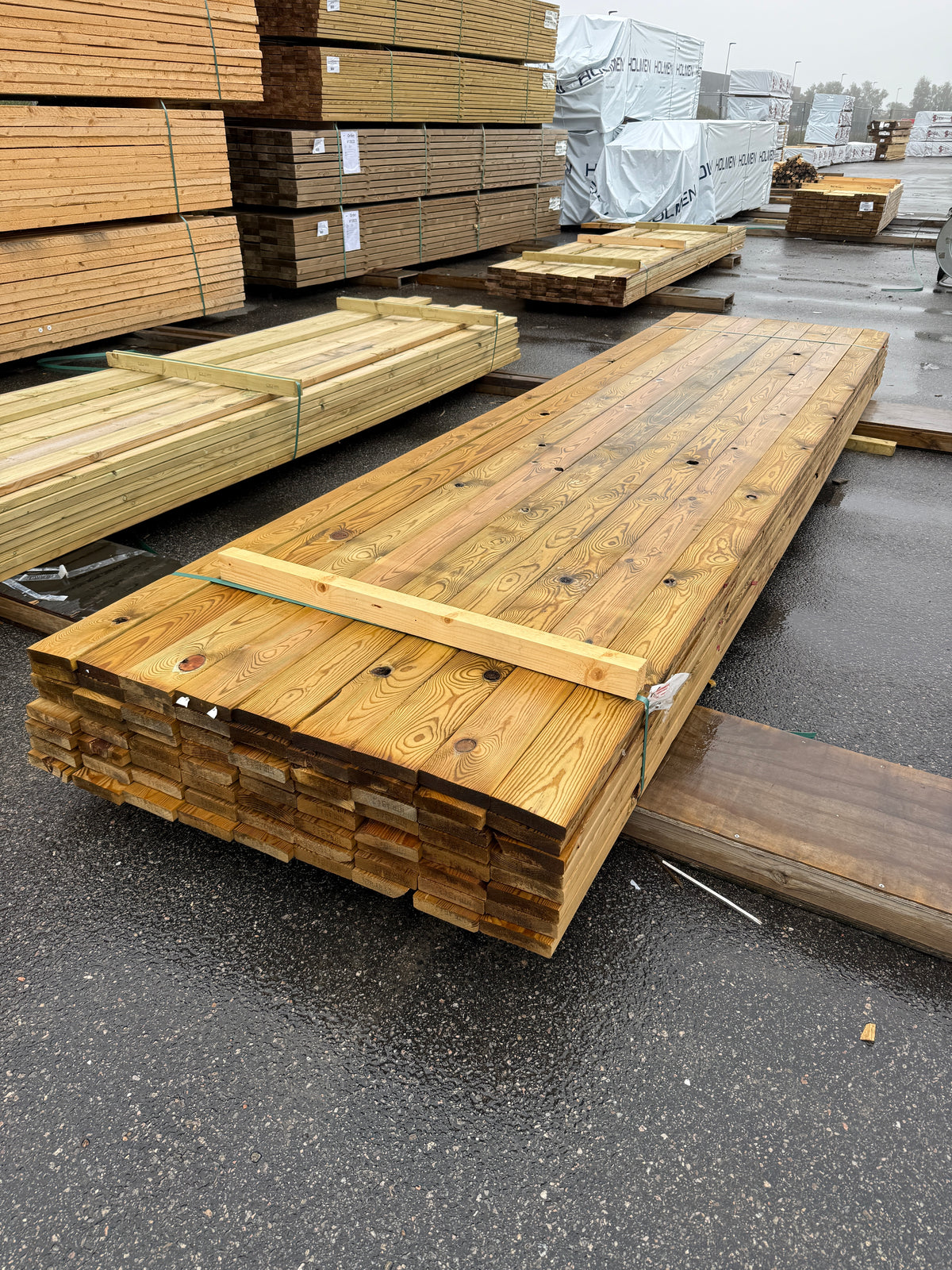Paket Tryckimpregnerad Trall 28x120mm 4.20m 72st (Andra Sortering)