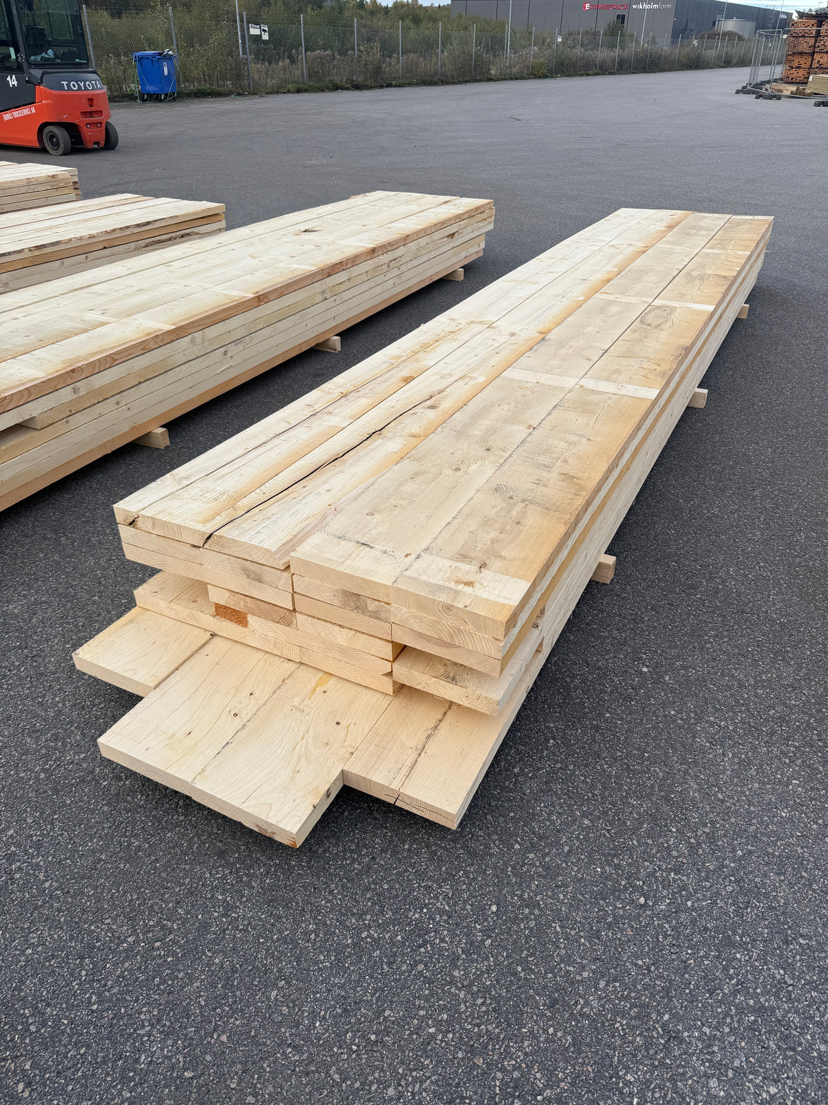 Paket Ohyvlade Reglar 47x250mm (4,50–4,80m) 28st