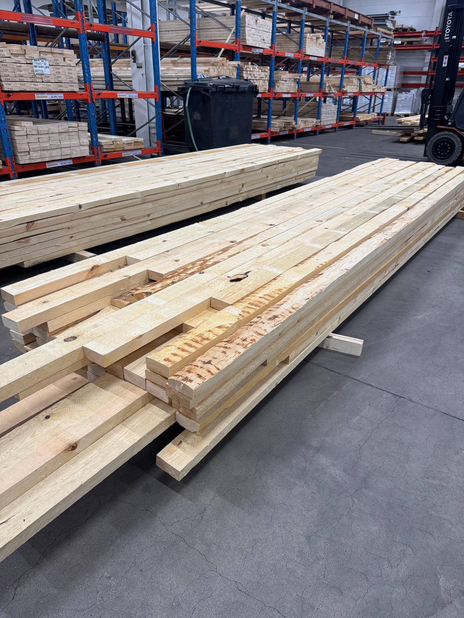 Paket Ohyvlade Reglar 47x100mm (4,20-5,40m) 70st Furu