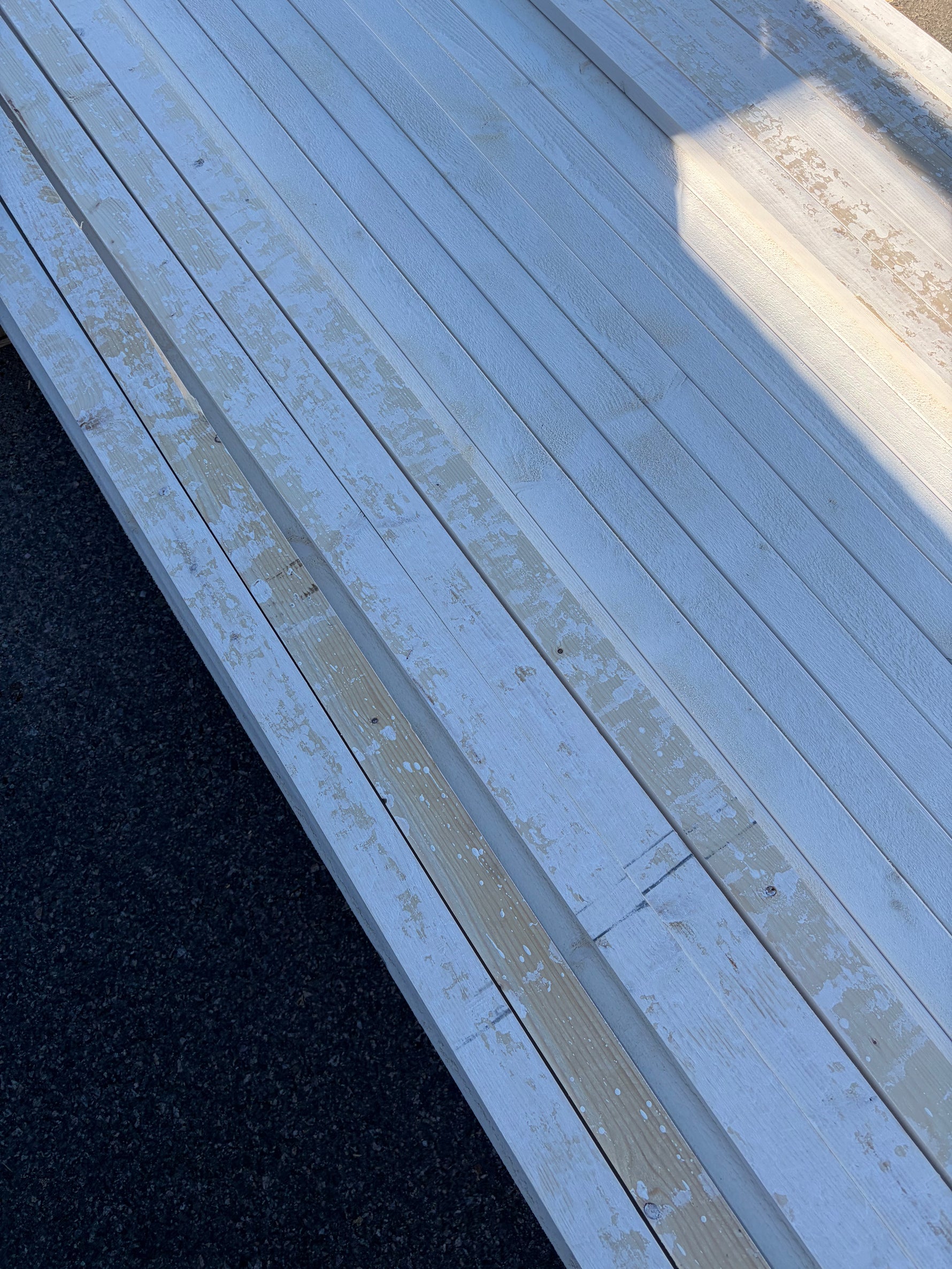 Parti Lockläkt 22x45mm, 190st 3.60m- Grundmålad