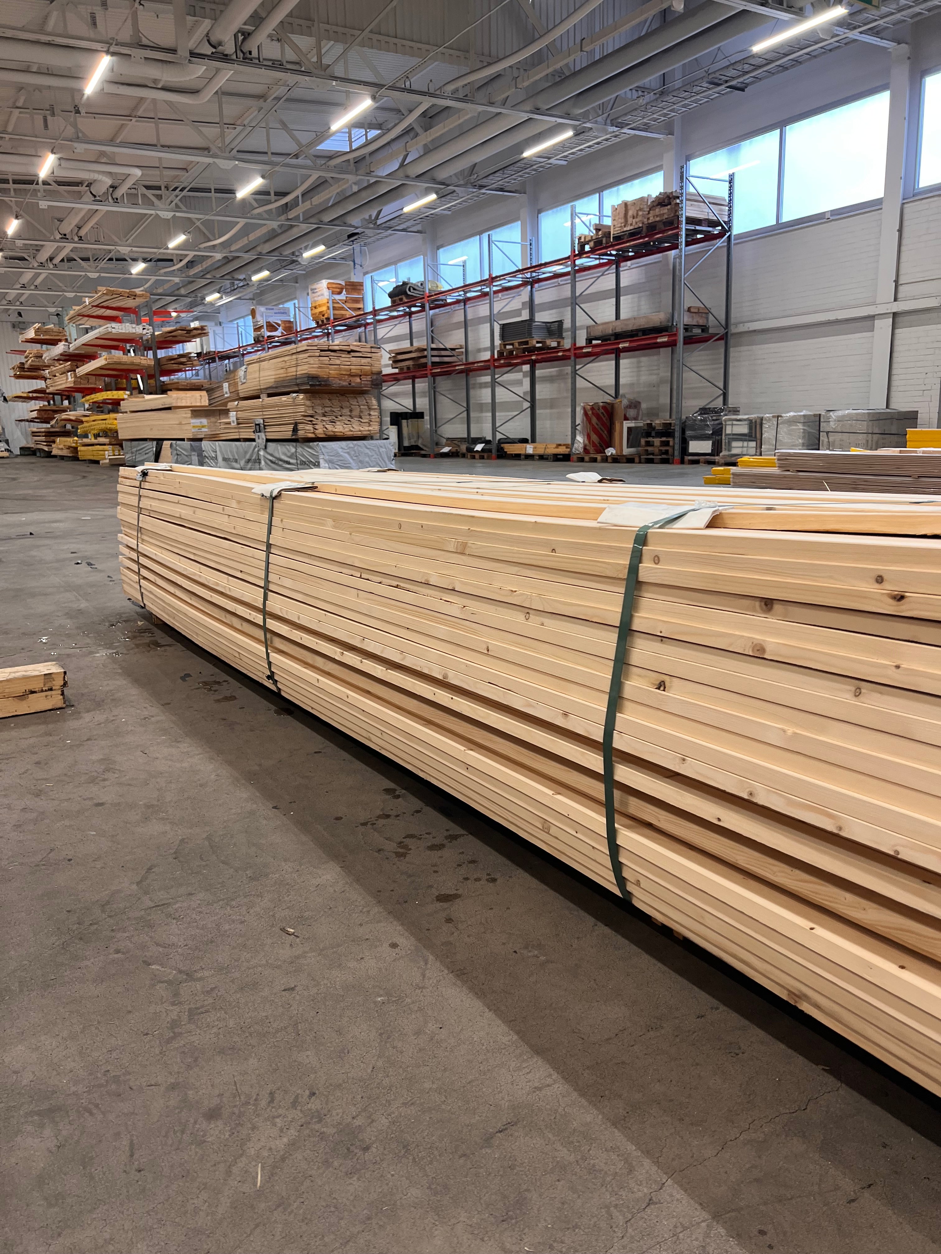 Paket Ytterpanelbrädor 22x120 179st 3,60- 4,80m (B-Sortering)
