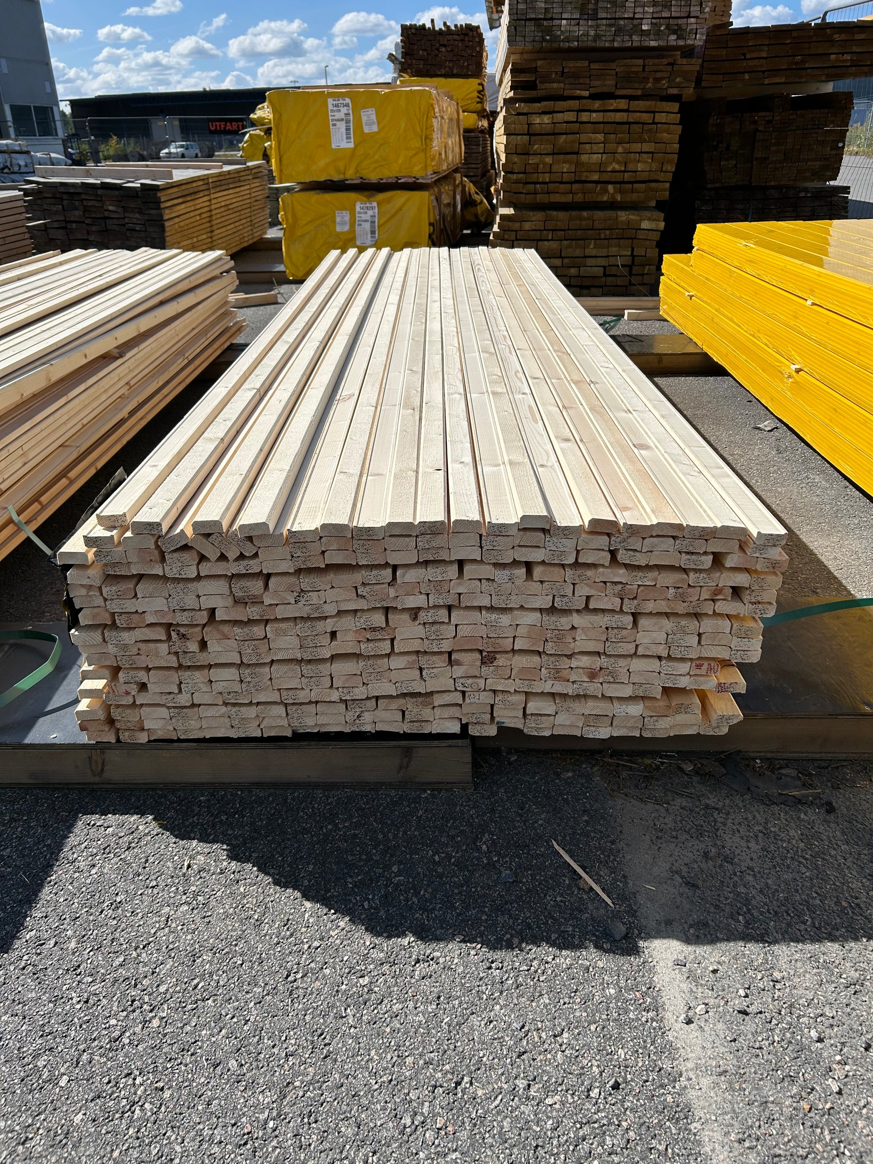 Parti Lockläkt 22x45mm 3,60m 330st Obehandlade
