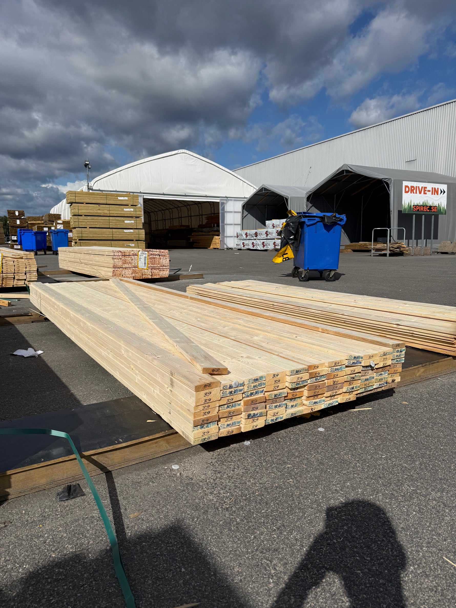 Paket Finsågade Brädor 22x95mm, 91st 3,90m