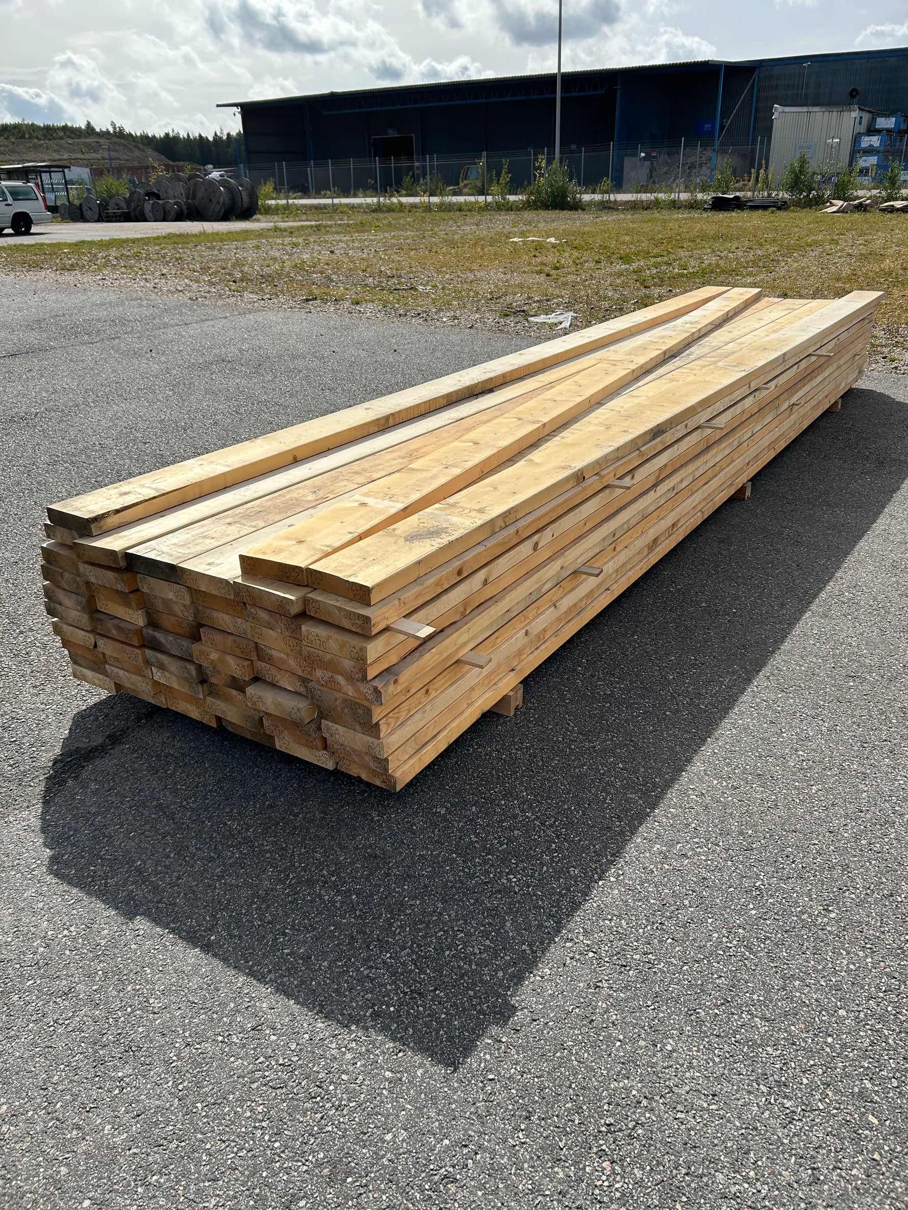 Parti Reglar 45x170 mm – 4,80 m 63st (C24, Väderbitet)