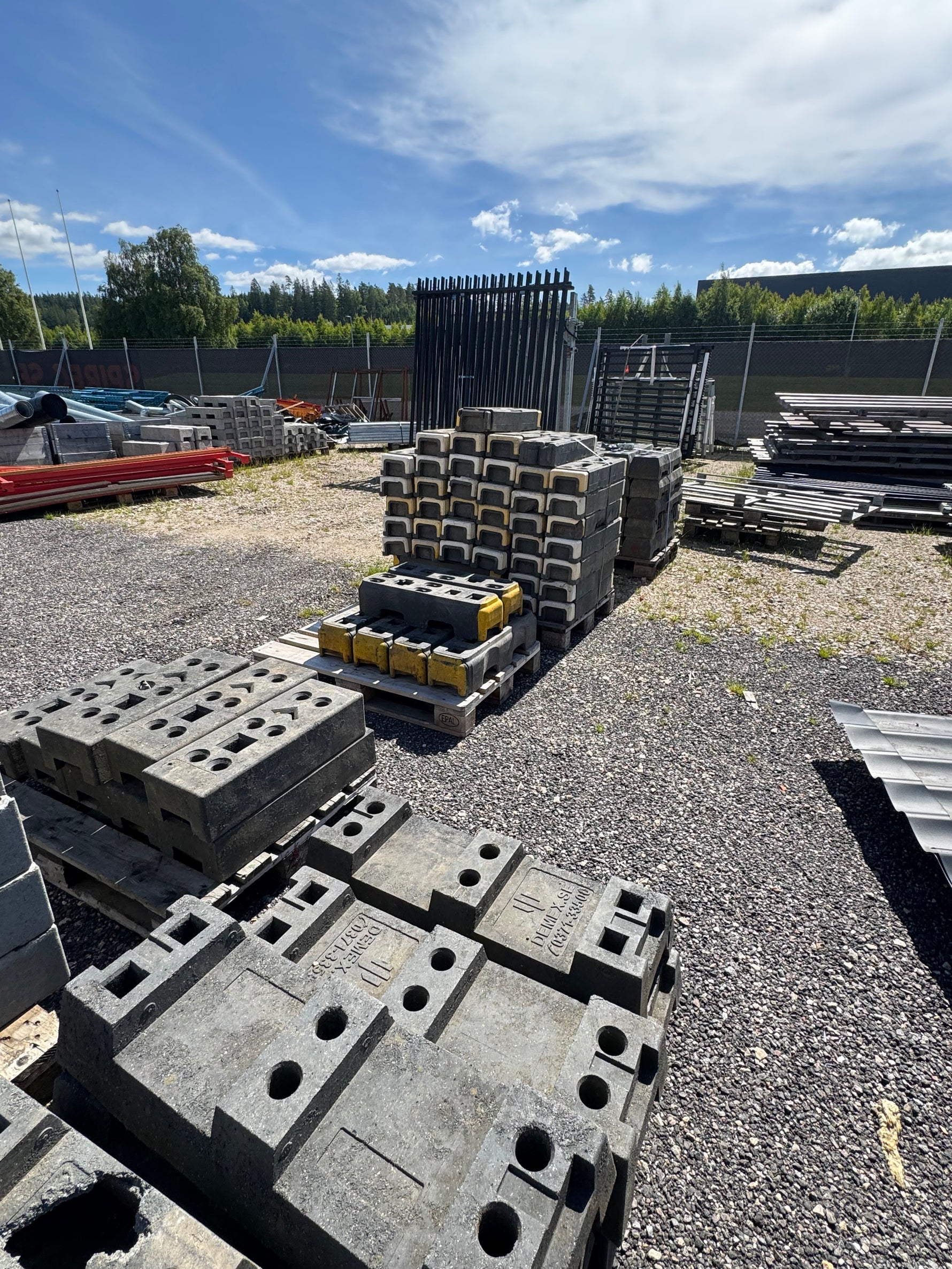 Parti Byggstängsel– 124 sektioner och 315 fötter