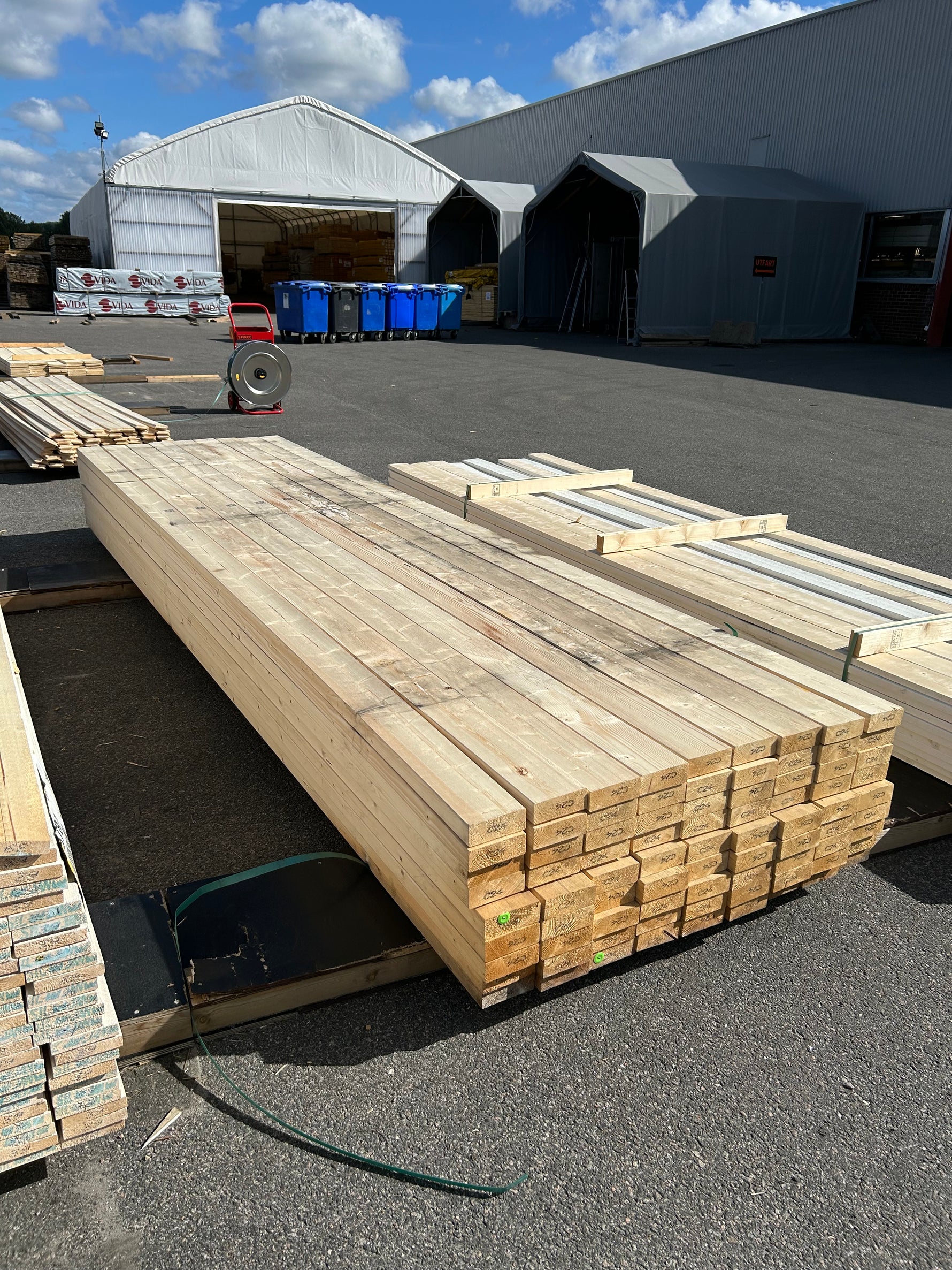 Paket Reglar 45×120 mm 4,20m 81 st C24- Fuktskadat