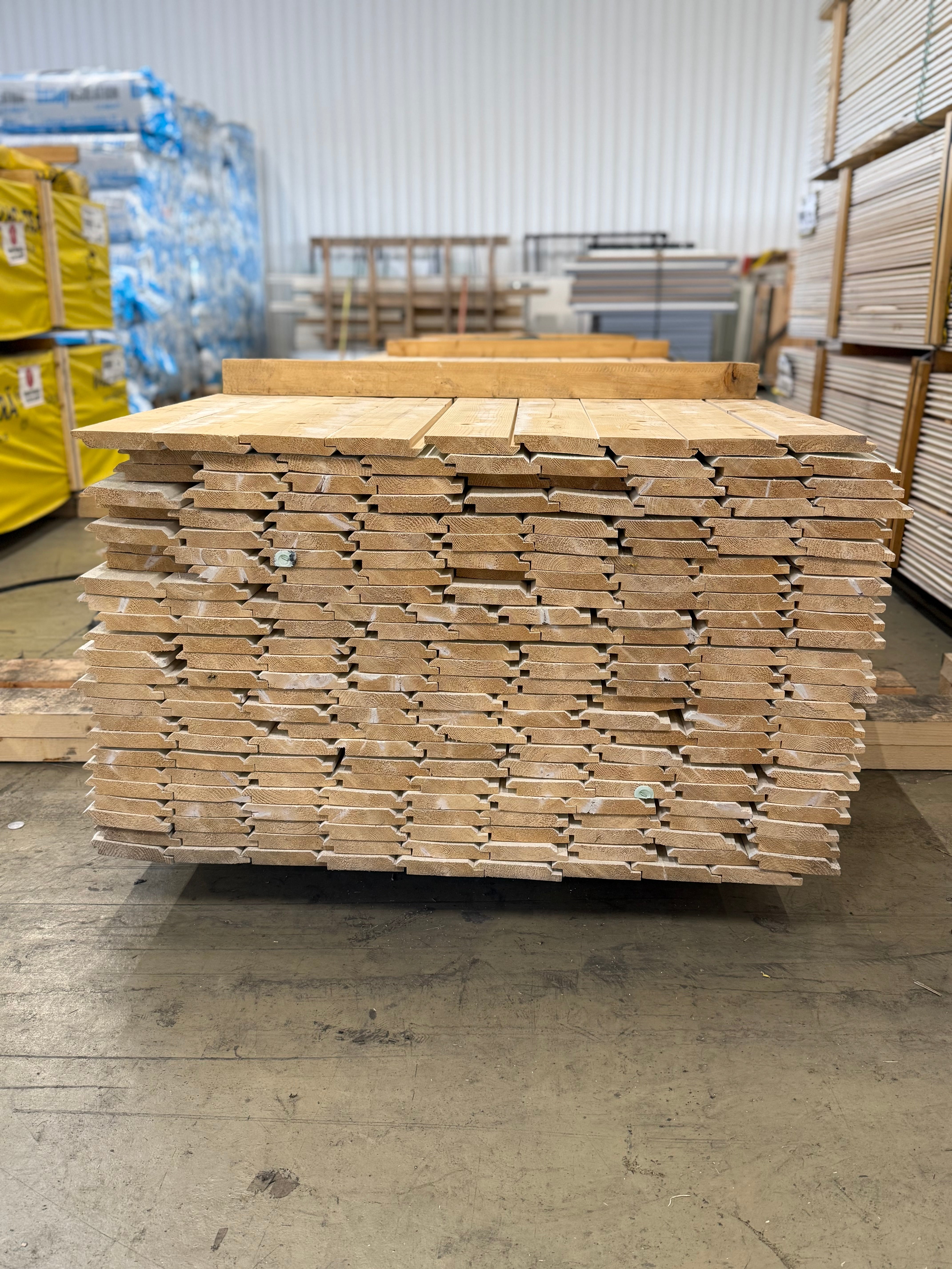 Ytterpanel Dubbelfas Halvspont 22x120mm
