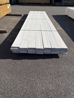 Paket Finsågad ytterpanel 22×145 mm 4,50 m – Vit Grundmålad, 42 st