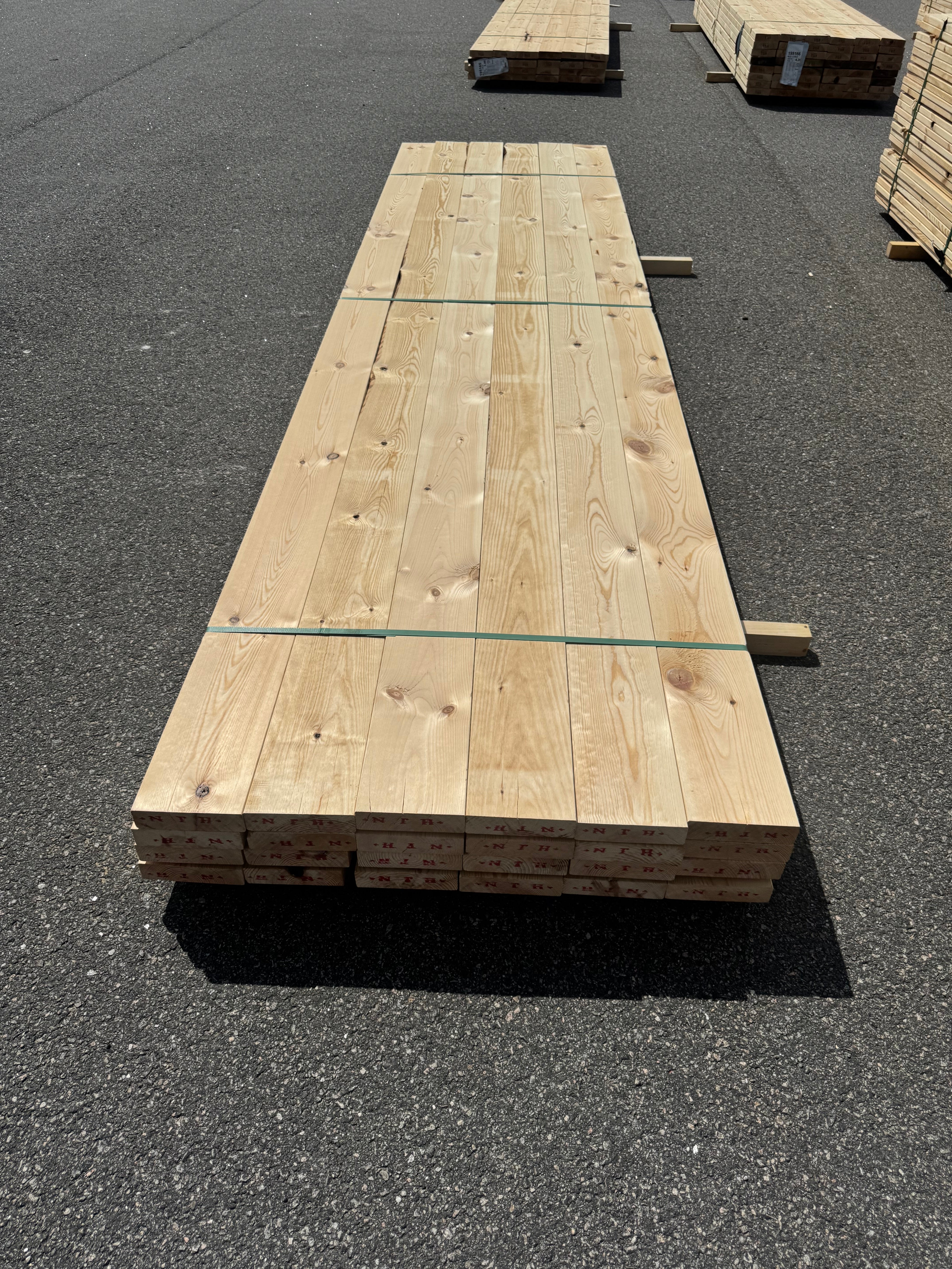 Paket Reglar 45x170 – 24 st (4,20 m, furu)