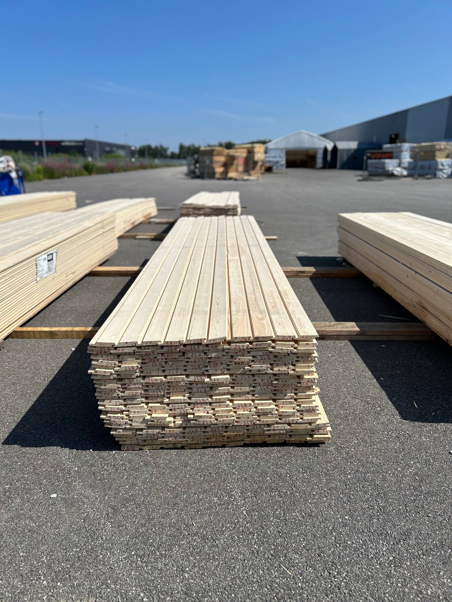 Paket Dubbelfasspont 22x120mm 4.80m 240st Obehandlade