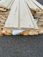 Paket Spårpanel 22x120 mm – 3,60–4,20 m (Andra sortering)