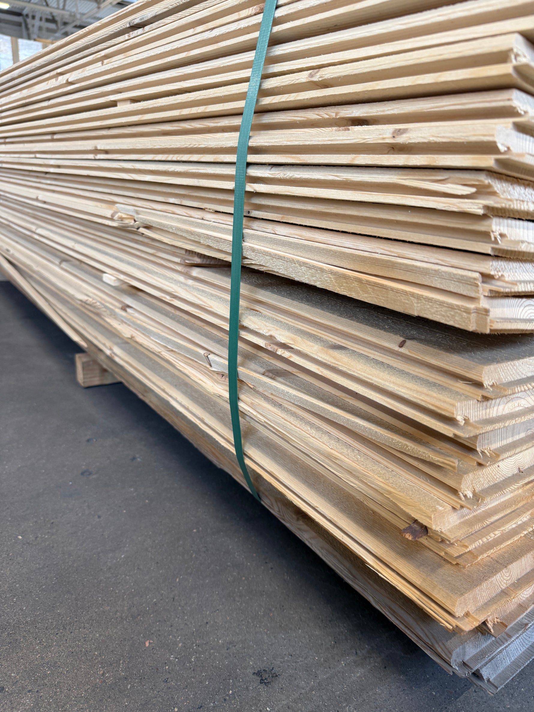 Paket Ytterpanel 22x145mm, 175st 3.60m- Obehandlad
