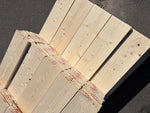 Paket Finsågade Brädor 22x195mm, 130st (4.2–5.4m) Andra Sortering
