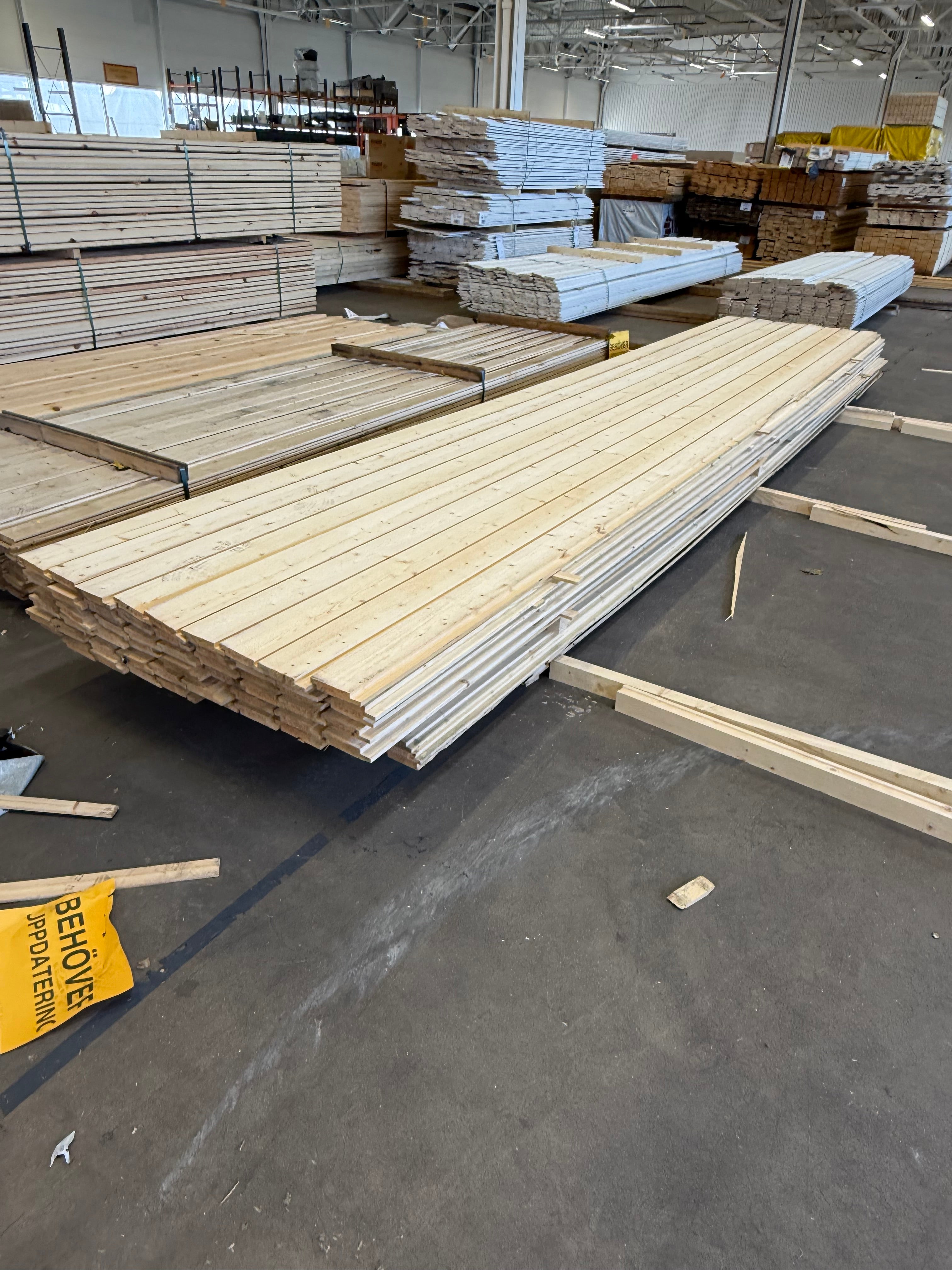 Paket Hakfals 22x120 mm – 5,10 m – 74 st