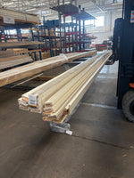 Parti Klackfoder Vitmålad 21x56mm- 4,4m - 28 st