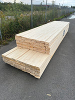 Paket Finsågade Brädor 22x120 mm – 4,20–4,80 m (Andra sortering)