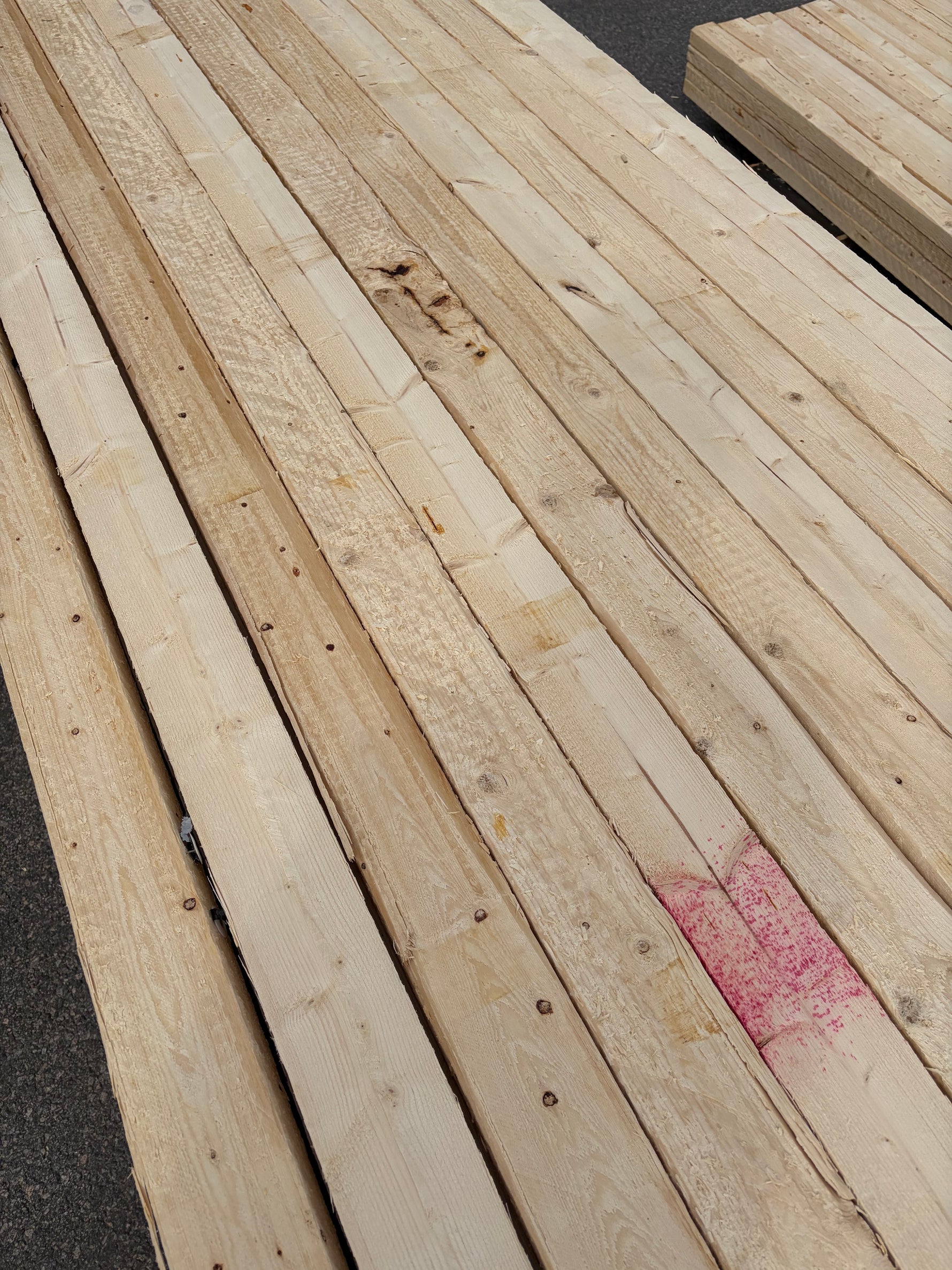 Paket Ohyvlade Reglar 45x90mm, 187st (2,7–3,6m)
