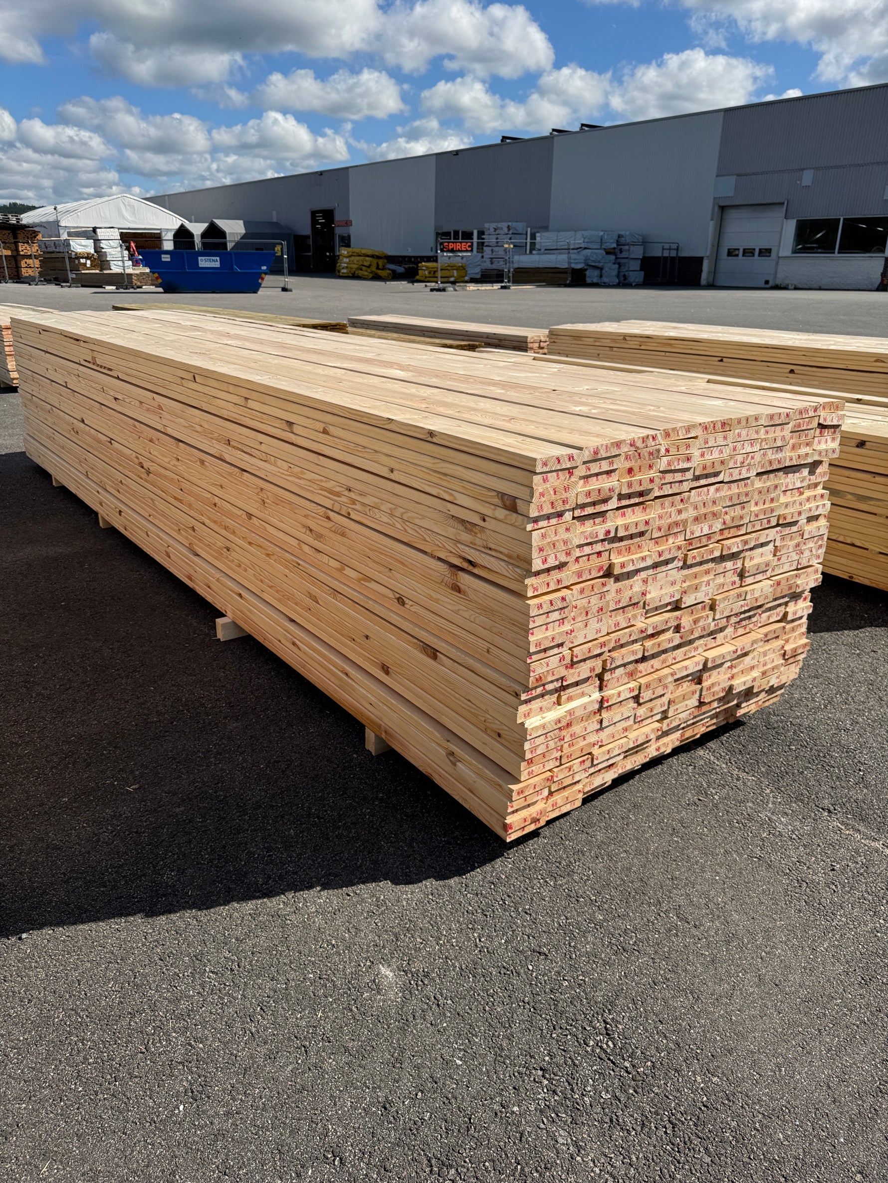 Paket Hyvlad 28x120 – 270st – 4.80 m – ANDRASORTERING