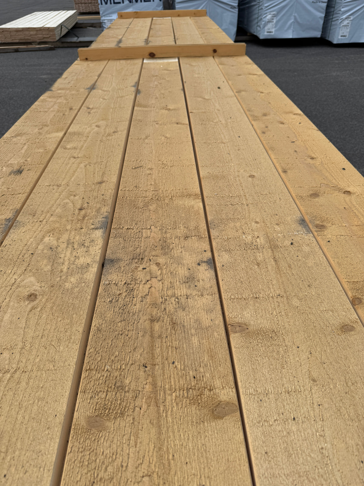 Paket Finsågade Brädor 22x195mm 5,40m 125st (Revor)