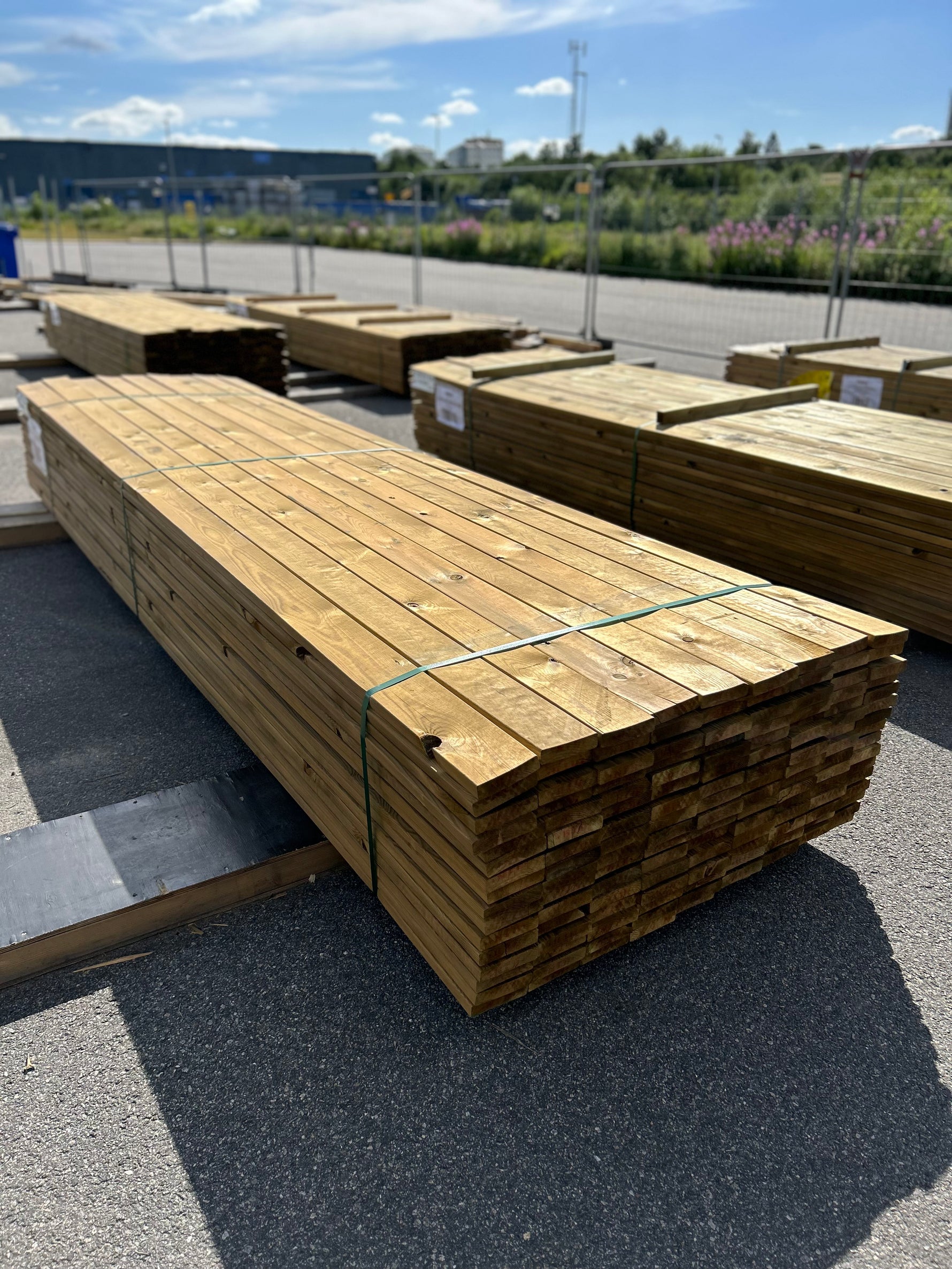 Paket Trall Furu 28x120mm 4,20m 144st Impregnerad B-kvalitet