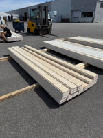Paket Ytterpanel Enkelfas Halvspont 22x145mm, 57st 3.60m Grundmålad