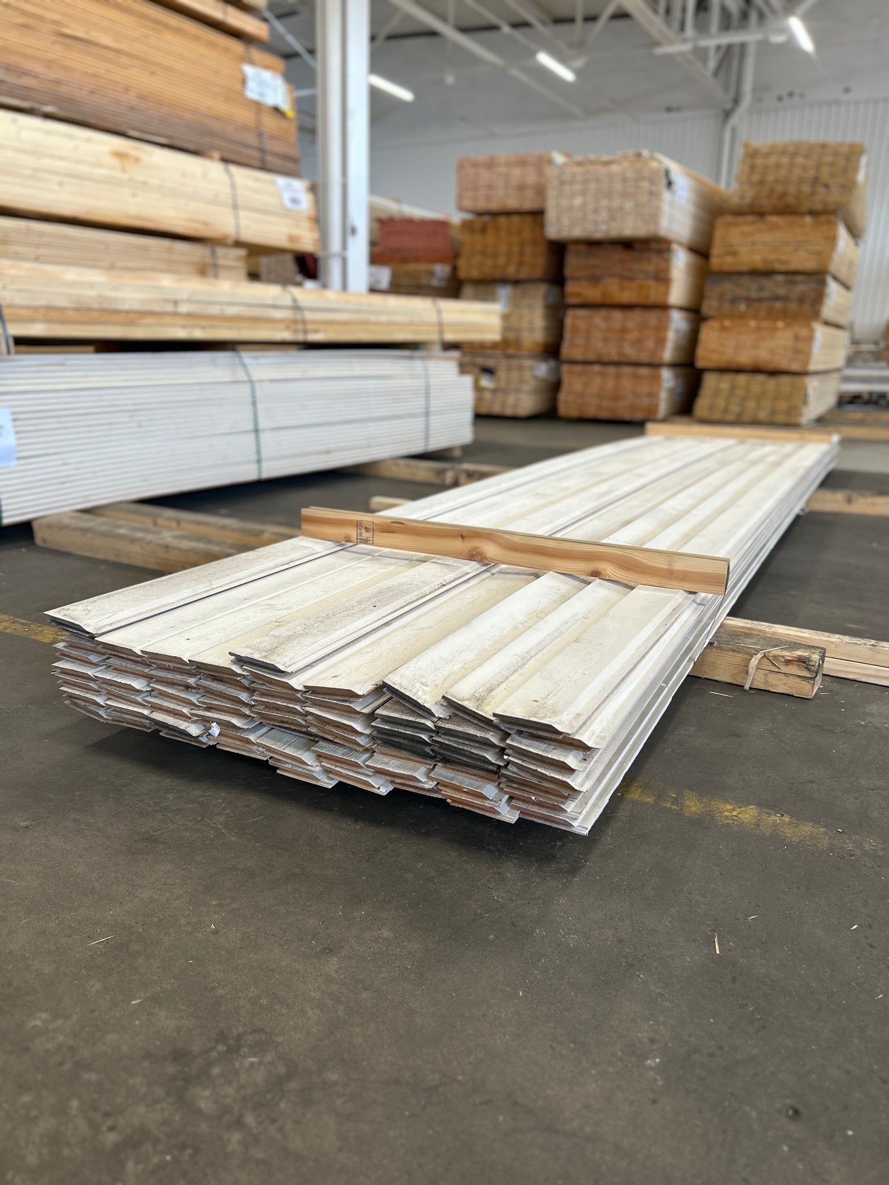 Paket Enkelfasspont Ändspont 22x120mm 5.40m 66st Grundmålad